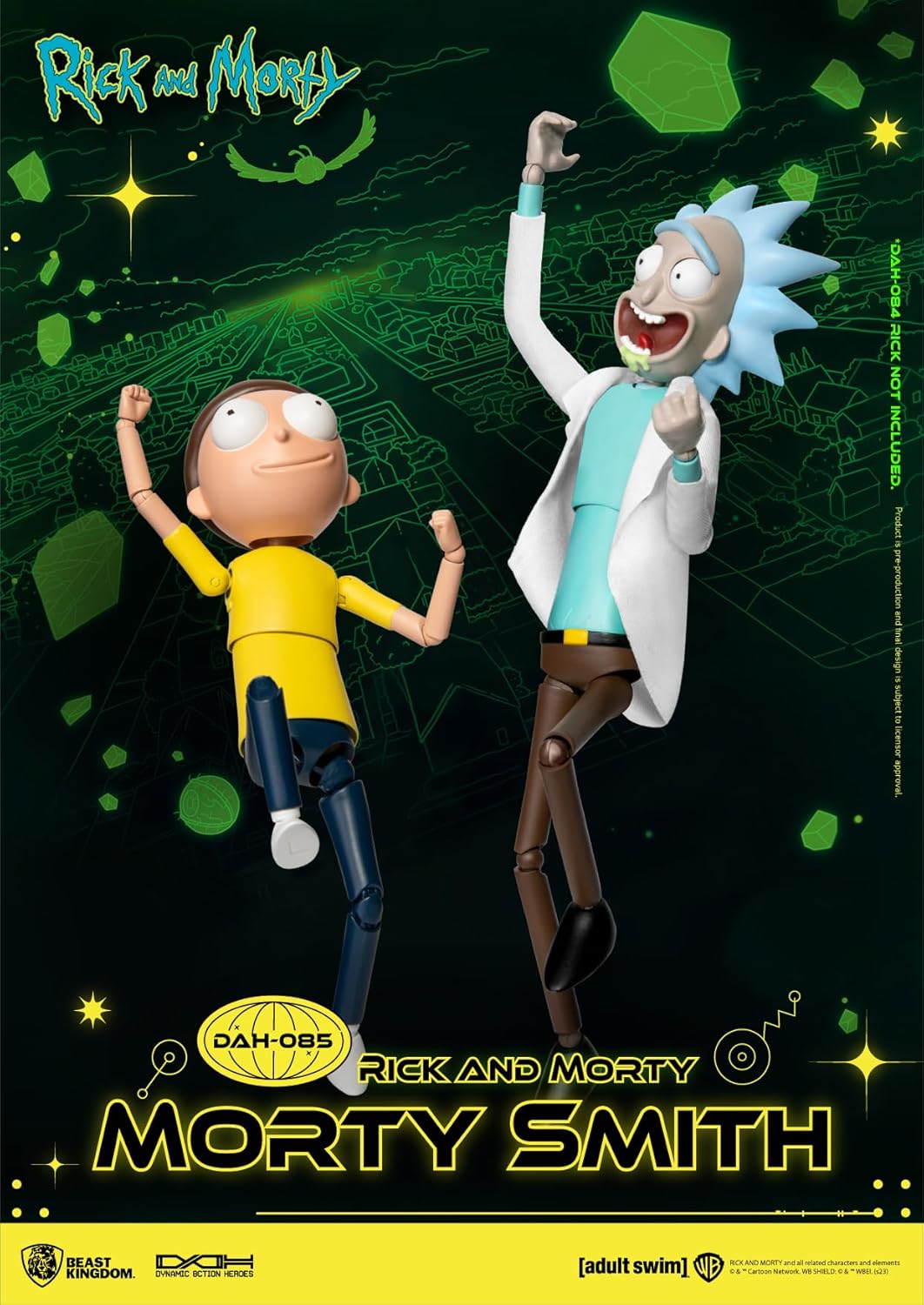 Rick & Morty: Morty Smith DAH-085 Dynamic 8-ction Action Figure