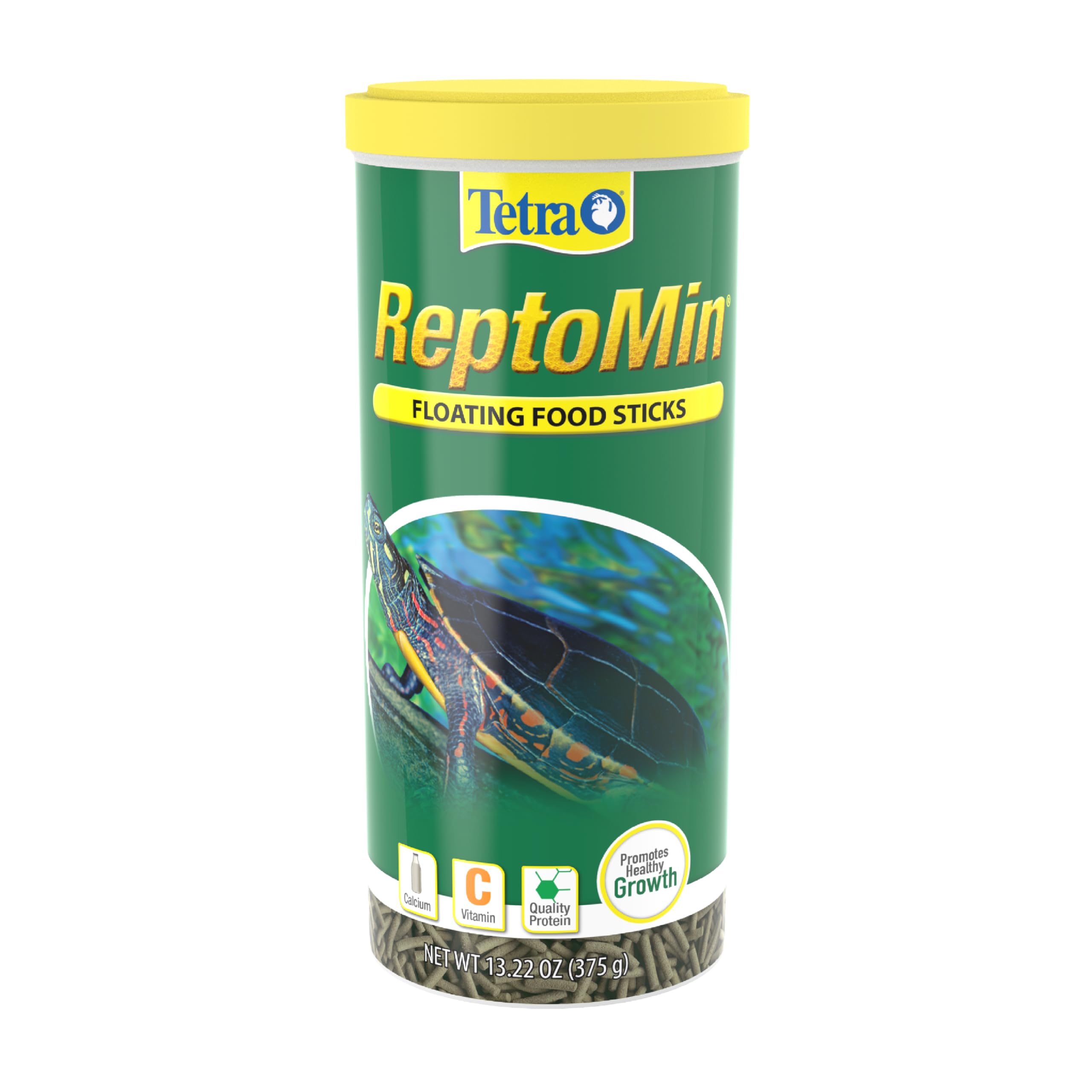 Tetra ReptoMin Floating Food Sticks Food for Aquatic Turtles Newts and Frogs 13 22 oz