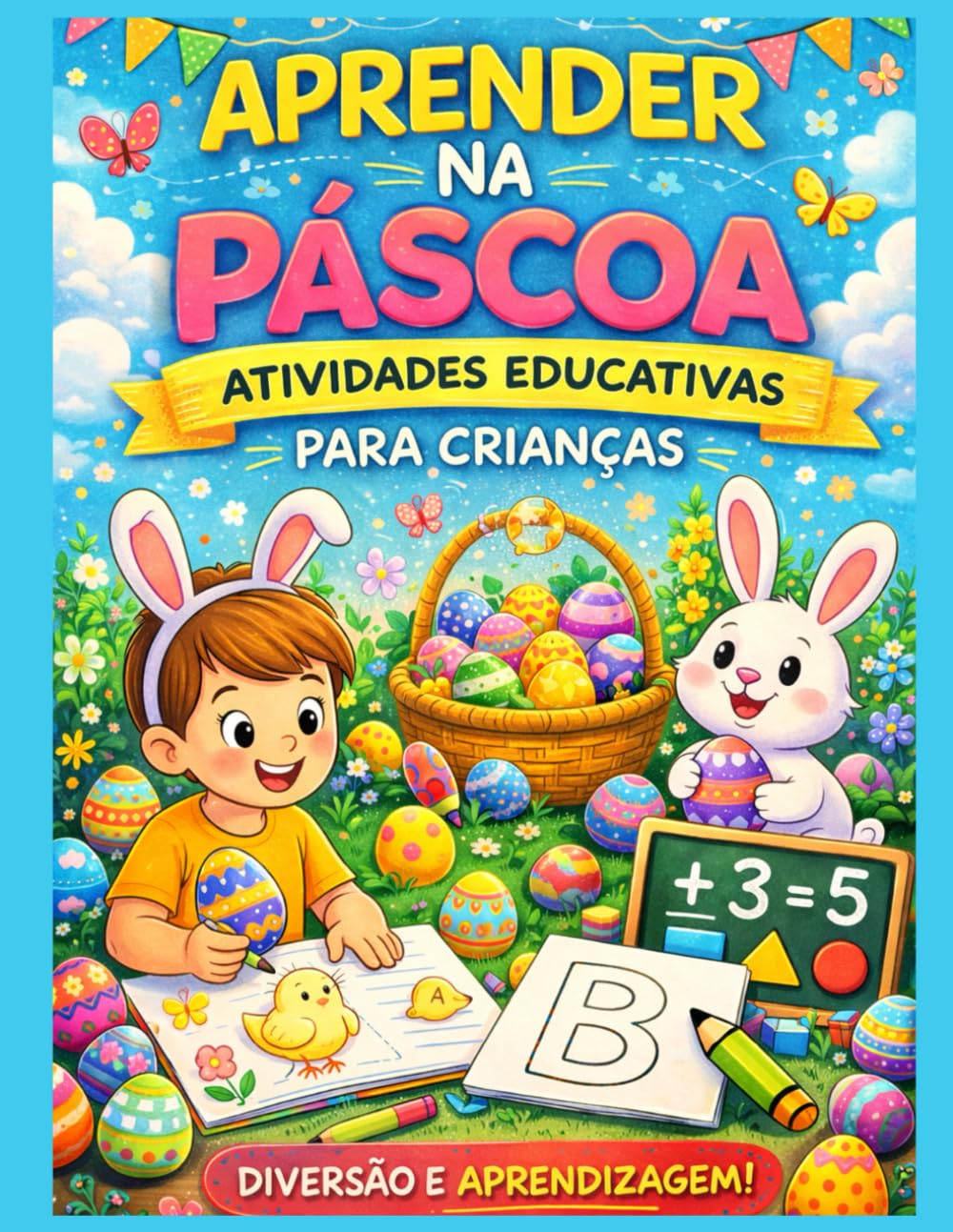 Aprender na Páscoa: Atividades Educativas para Crianças (A Magia da Páscoa para Crianças)