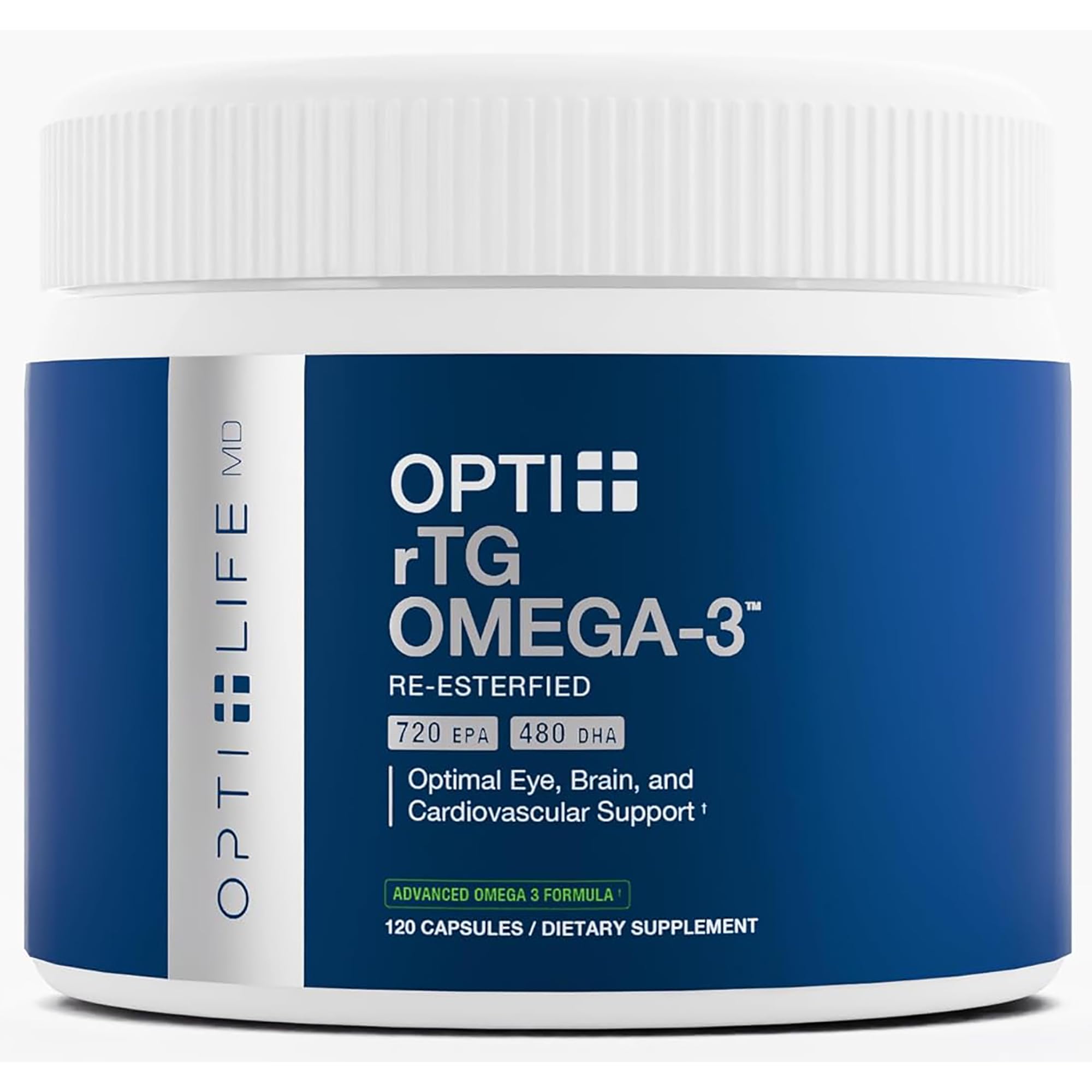 Opti rTG Omega-3 Supplements Heart Immune Brain and Eye Health Supplements for Adults Daily Use Omega 3 DHA