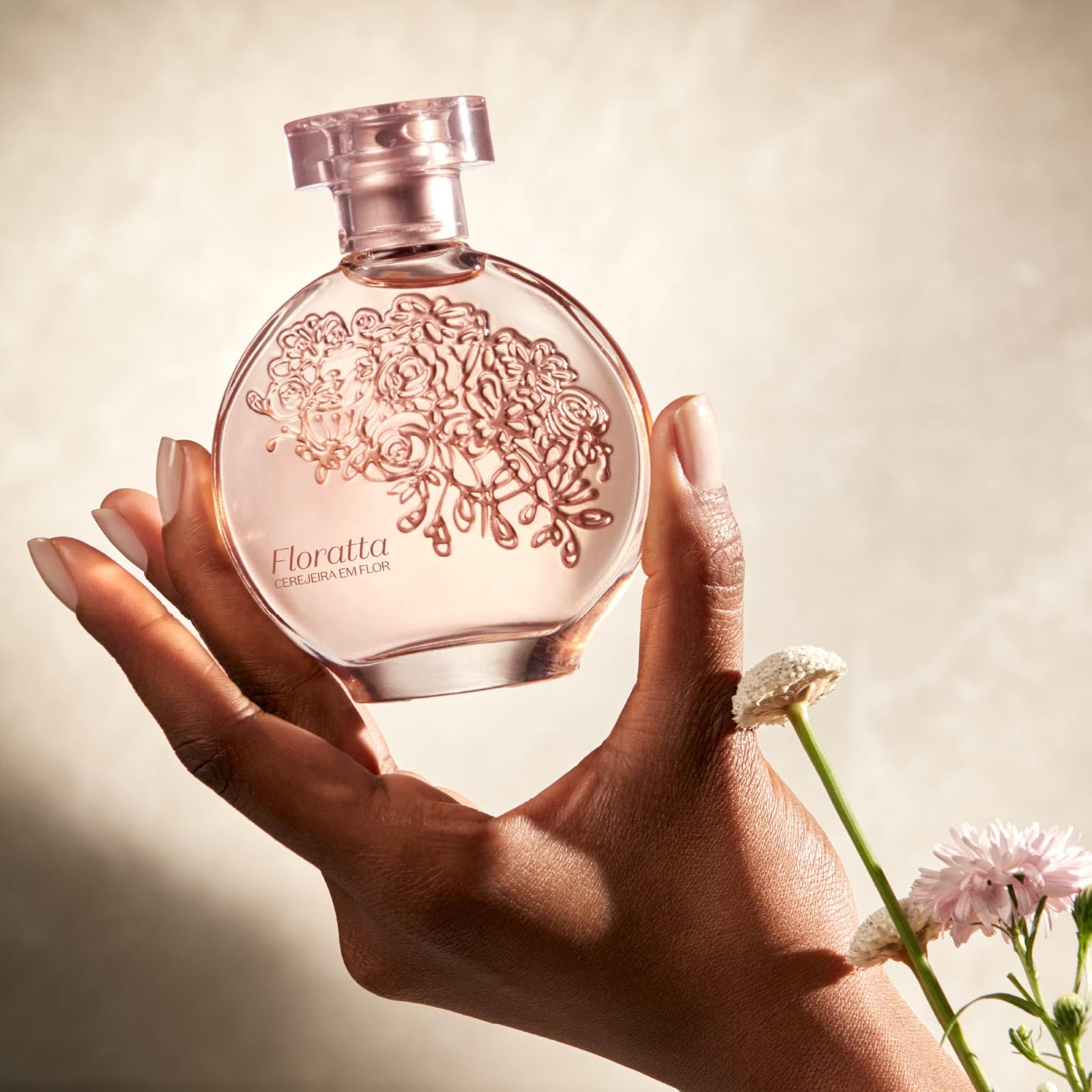 O Boticário Floratta Kirschblüte Eau de Toilette EDT Eau de Toilette für Damen, blumiger Duft, fruchtig, 75 ml, Maiglöckchen