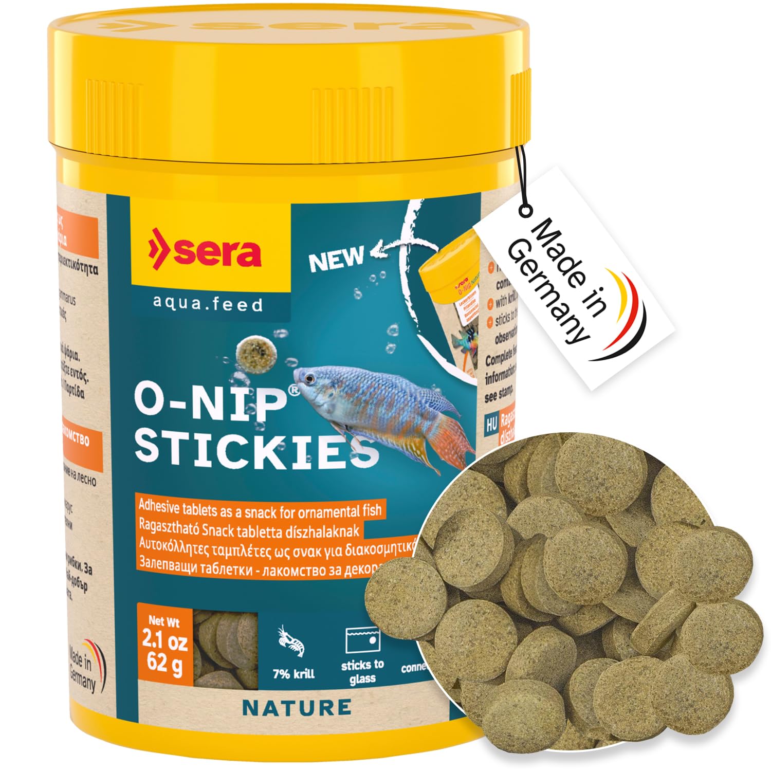 sera 440 O-nip 2.1 oz 100 ml Pet Food, One size