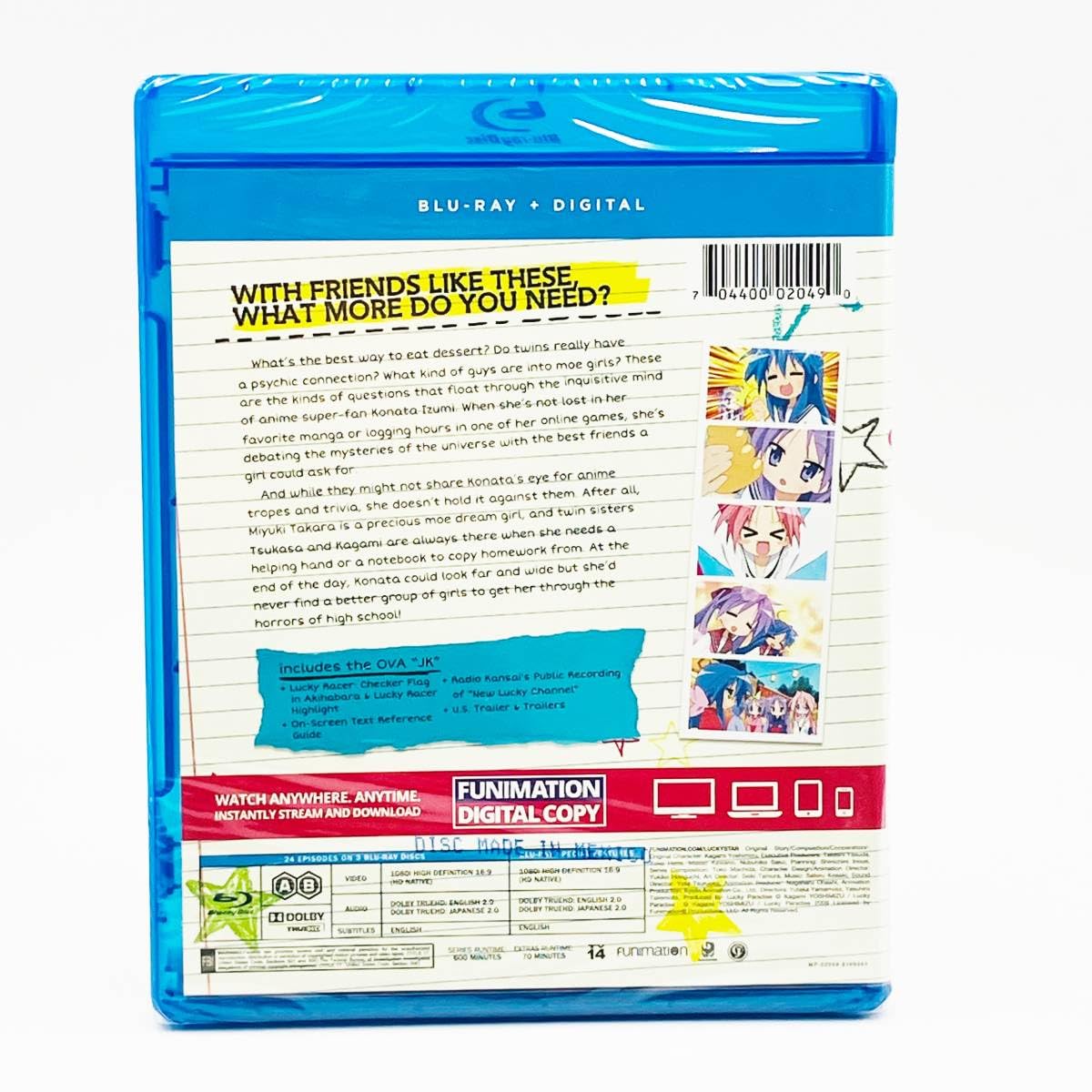Amazon.co.jp: Lucky Star: Complete Series + OVA (North American