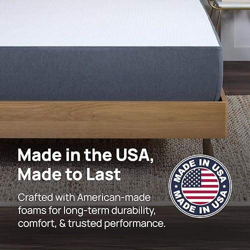 Miniatura 5 de Sure2Sleep Monterey Cal King - Colchón firme de 12 pulgadas, fabricado en Estados Unidos. Sin fibra de vidrio. Transpirable HyPUR-Gel Sleeps Cool.