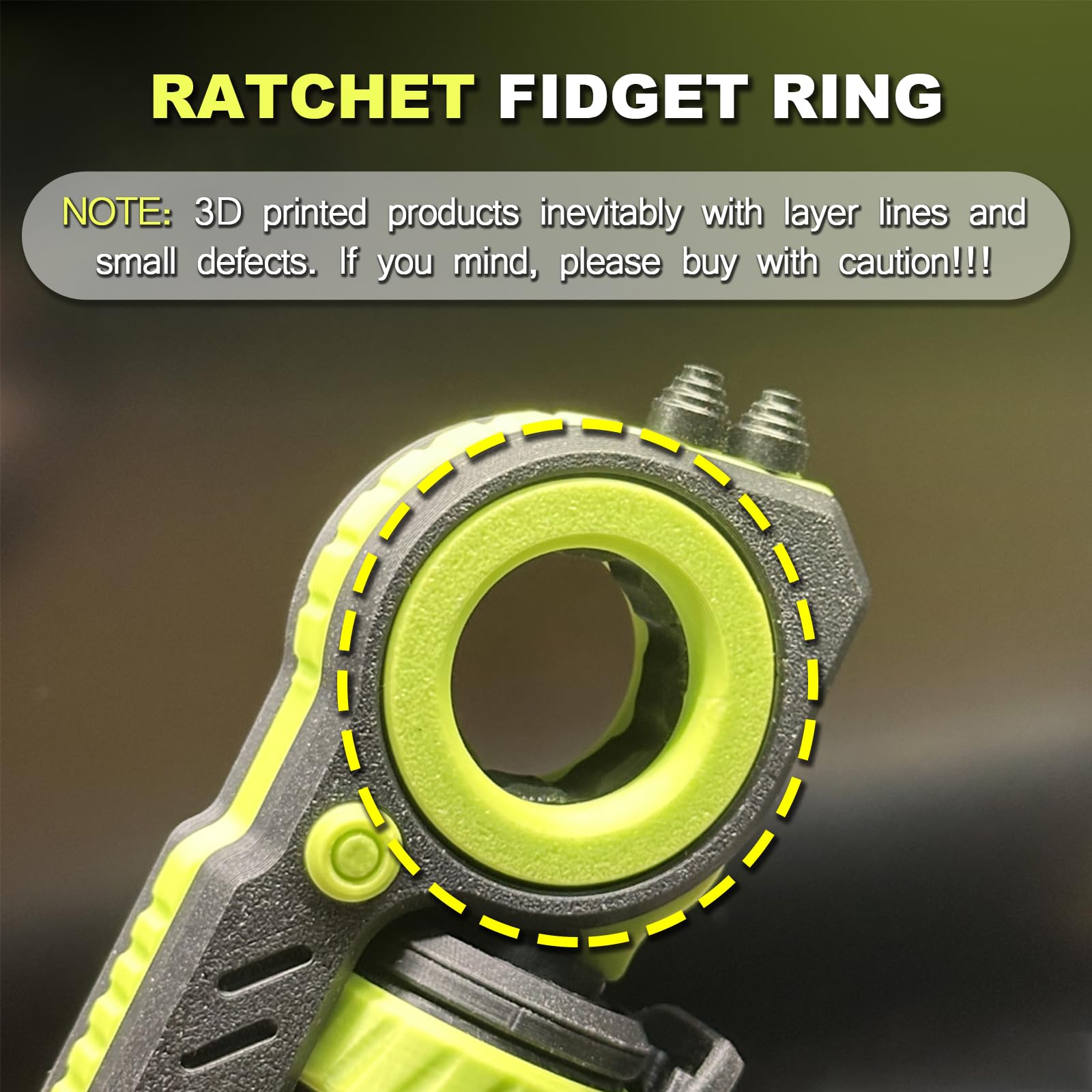 Amazon.com: SKEDC SiniaN Fidget Toys 3D Printed Version, SiniaN