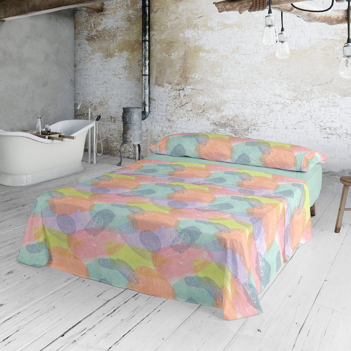 Juego De Sábanas Anibal de Lois (Cama 150)