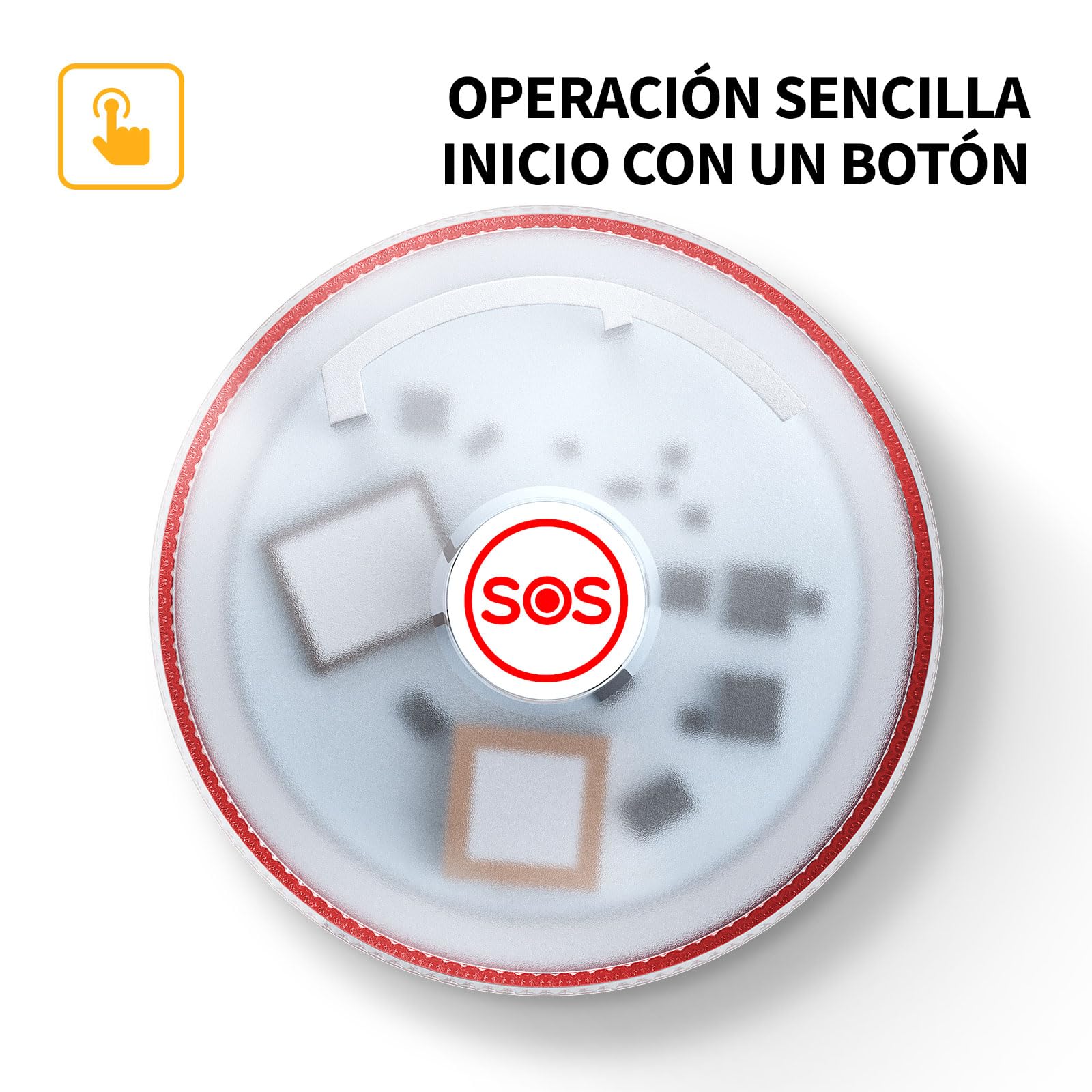luz de emergencia V16,certificada y homologada por la DGT3.0, con funcionalidad de geolocalización IoT versión 3.0, incluye SIMs datos para 12 años y batería, cumple con la normativa de 2026 (2, gris)