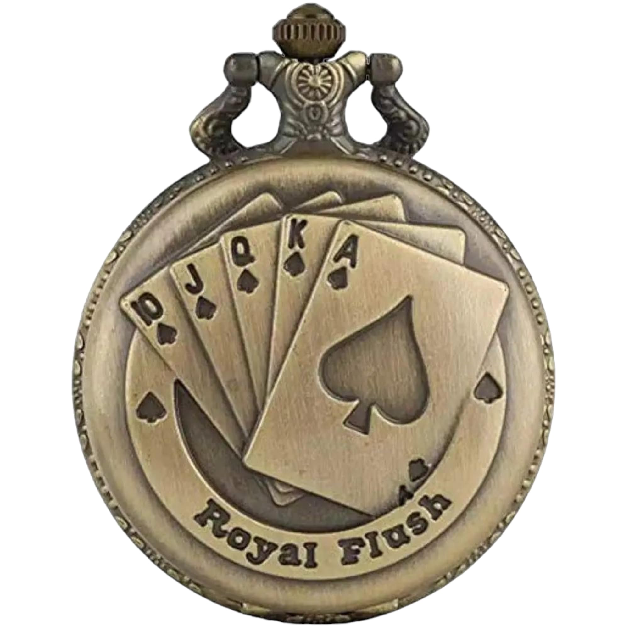 UPBEAT Royal Flush Cards Pocket Watch Classy, Gift, Birthday, Anime Merchandise One Piece Naruto Avengers Marvel (B0CH77NG48) Amazon Price History, Amazon Price Tracker