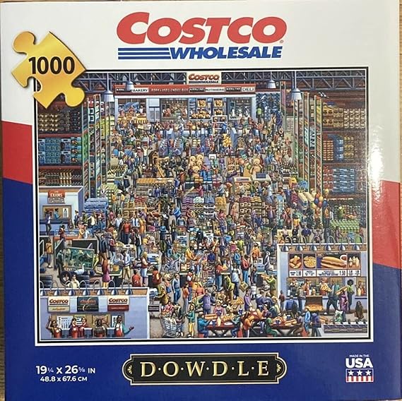 Dowdle Costco Wholesale Exclusive 1000 Piece Jigsaw Puzzle, Jigsaw