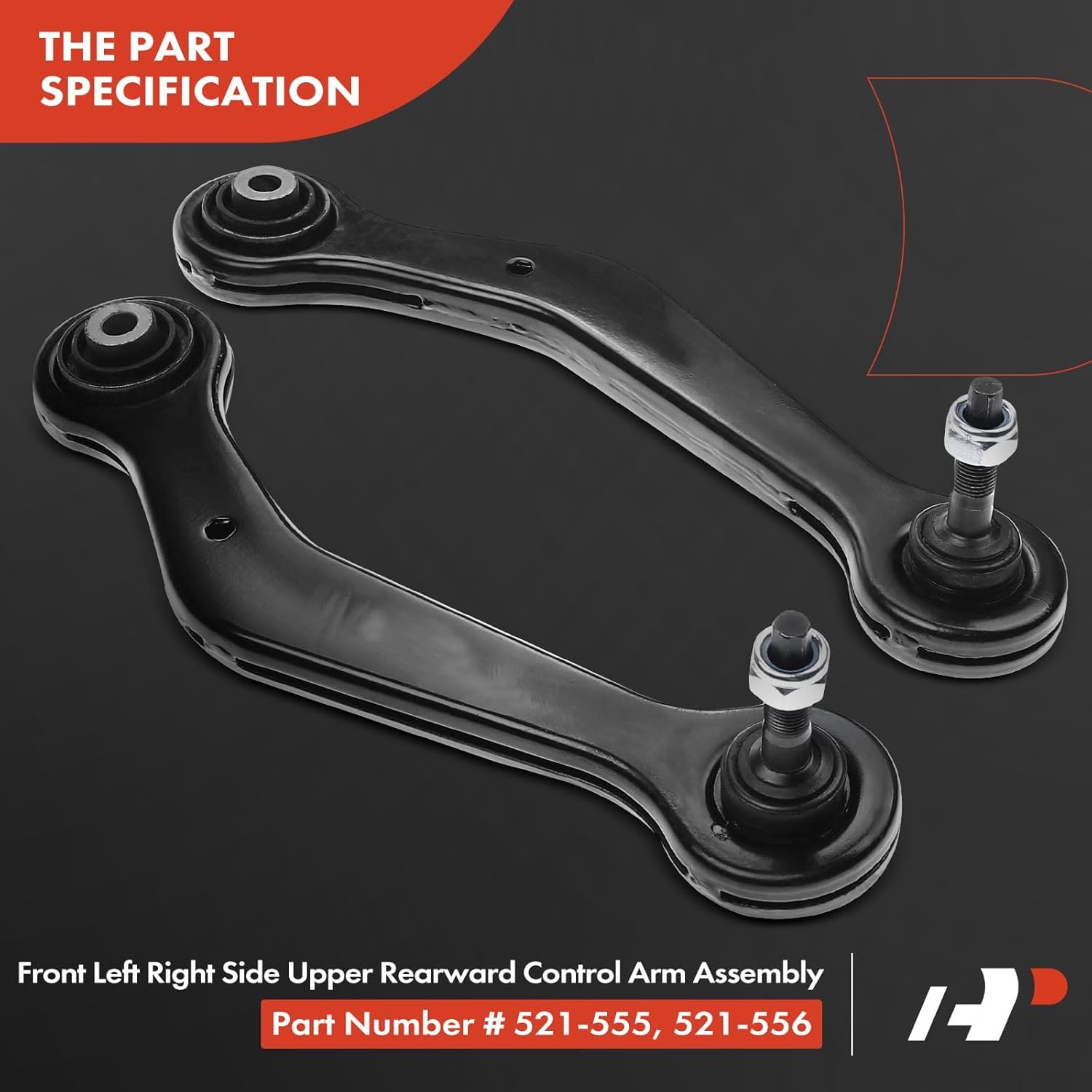 A-Premium Set of 15, Front Lower Control Arm, Outer Tie Rod End, Sway Bar Link, Center Link, Rear Upper Control Arm & Bushing, Compatible with BMW E38 Series - 1995-2001 -740i 740iL 750iL