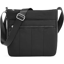 G4Free Nylon Crossbody Bags for Women, Lightweight Casual Quilted Shoulder Handbags for Travel Work