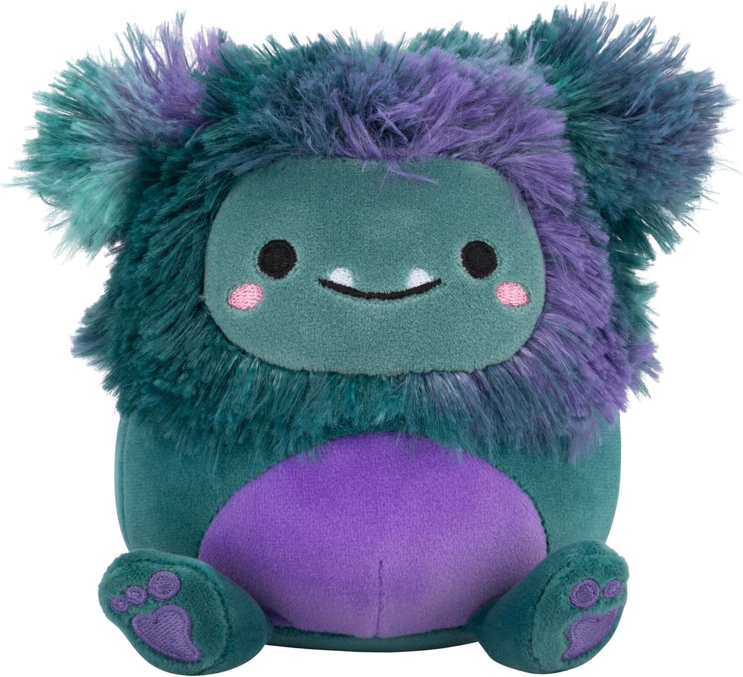 Squishmallows Original 8-Inch JT Dark Teal Bigfoot - Official Jazwares Fall Plush - Collectible Soft & Squishy Cider Stuffed Animal Toy - Add to Your