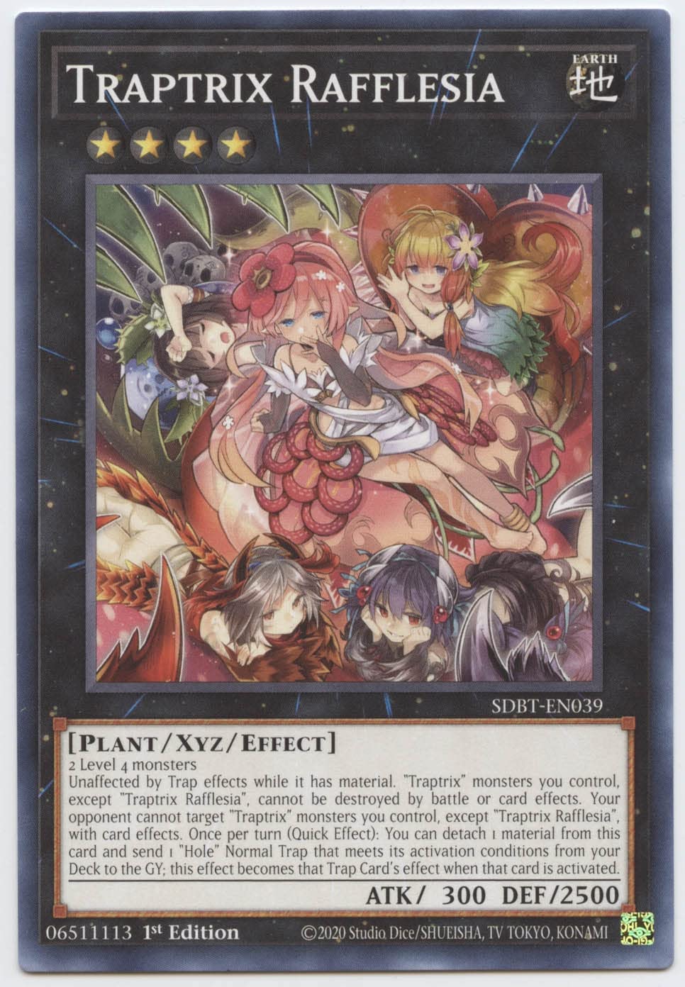 Amazon.com: Traptrix Rafflesia - SDBT-EN039 - Common - 1st Edition