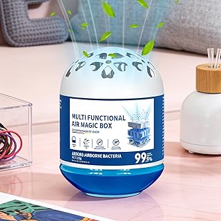 ダストクリーンボックス - 120g多機能吸着ボックス 強力 小型掃除機、多機能エアマジックボックスクリーナー、室内空気浄化除塵マジックボックス、エアマジックボックスダストクリーナー、電気と騒音なし、家庭、リビングルーム、寝室、キッチン、保育園、ペットエリアに適用