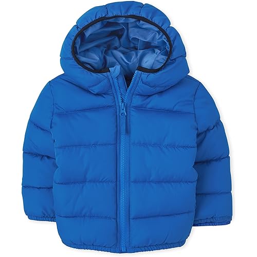 The Children's Place Baby-Boys And Toddler Medium Weight Puffer Jacket, Wind-Resistant, Water-Resistant