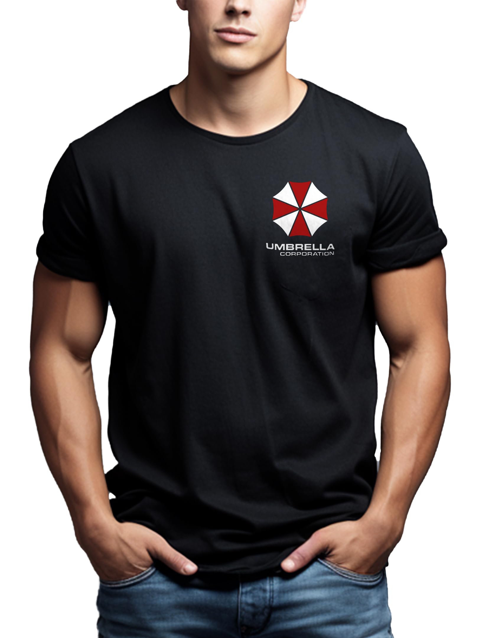 Camiseta Hombre Estampado Umbrella Corporation Logo T-Shirt Resident