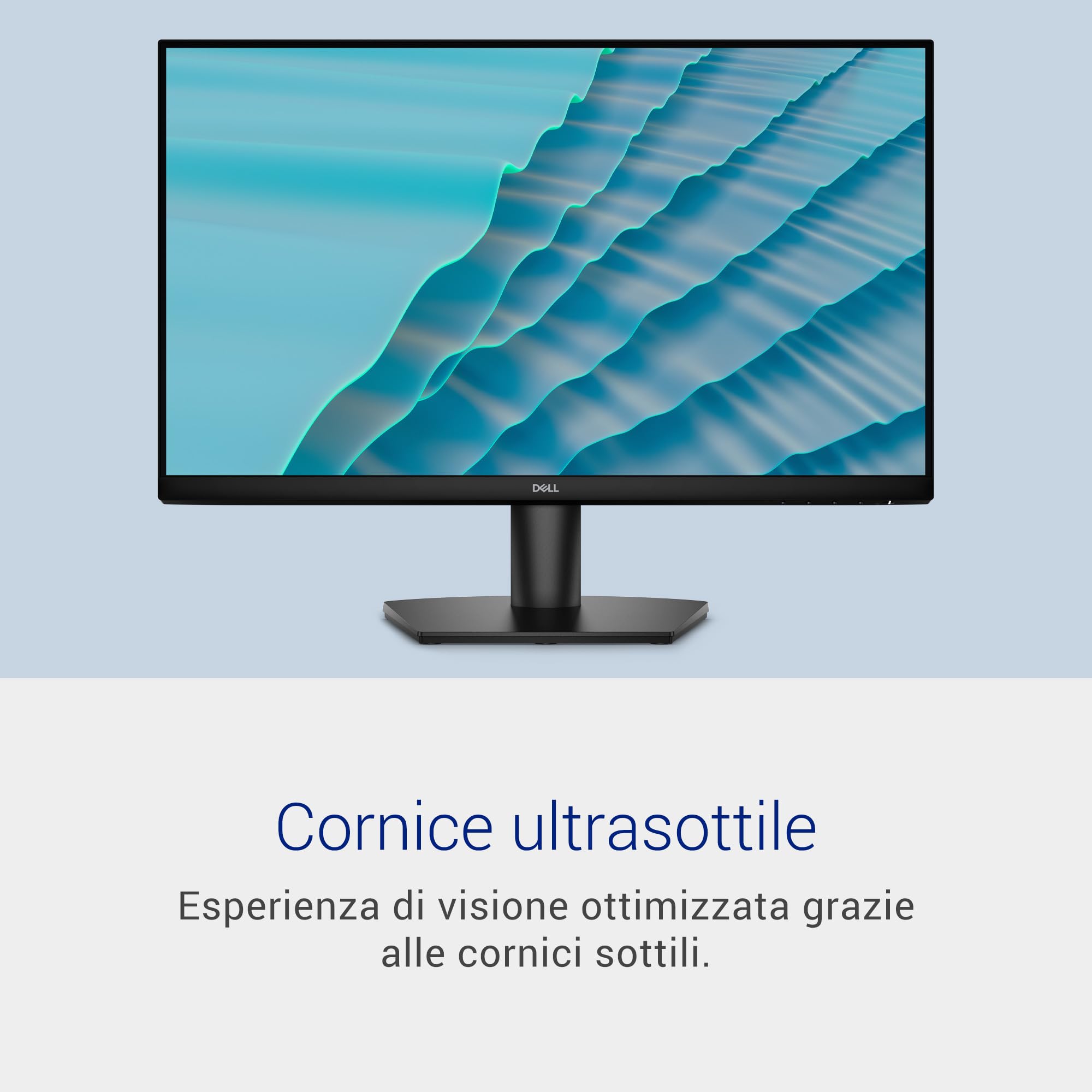 Dell 27 Monitor - SE2726HS, Full HD (1920x1080), 144Hz, IPS, 1ms MPRT | AMD FreeSync, Regolabile in Altezza, VESA (100x100mm), 2 HDMI, 3 Anni di Garanzia, Nero