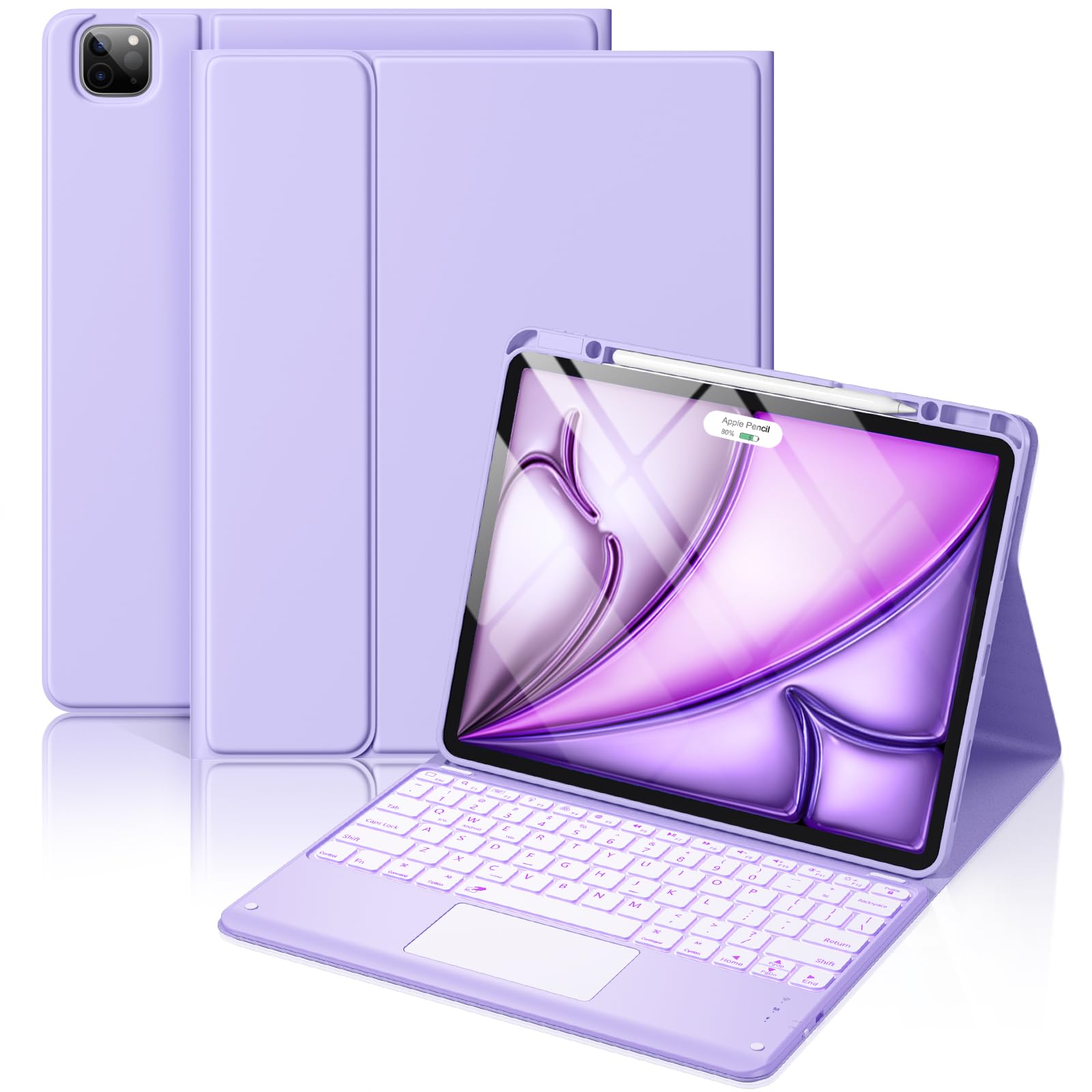 Amazon.com: Hamile for iPad Air 13-inch Case Keyboard (M4/M3/M2 Amazon.com: Hamile for iPad Air 13-inch Case Keyboard (M4/M3/M2