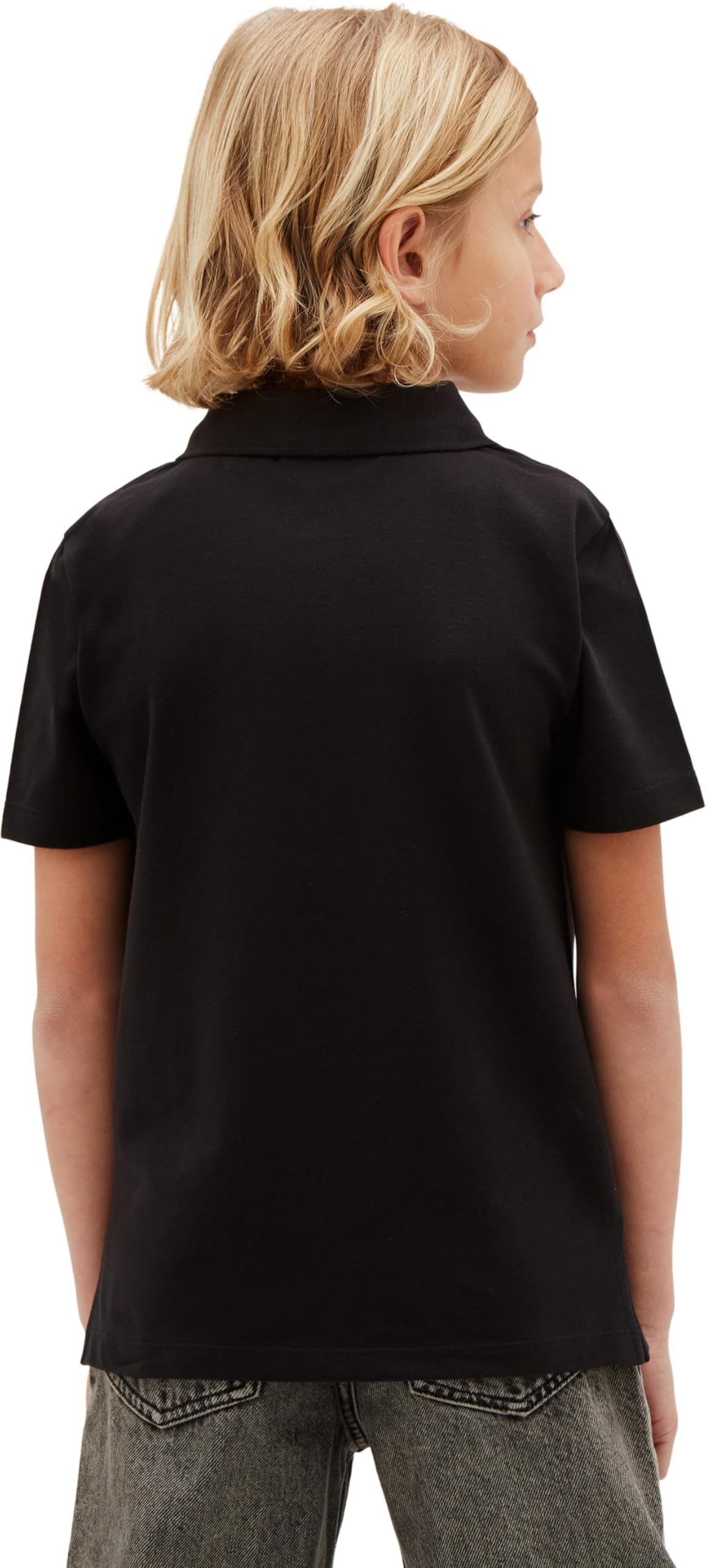 Calvin Klein Solid Polo Lvcksjb29b Polo S/S Niños