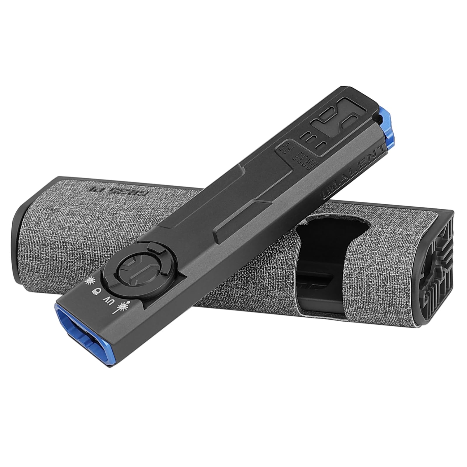 IMALENT GR35 La lampe Torche la plus puissante et plate EDC, UV 365nm + Rouge, 4 Sources Lumineuses, IPX7 Étanche, Charge Rapide Type-C pour Randonnée Urgence Bricolage (Vert PE)