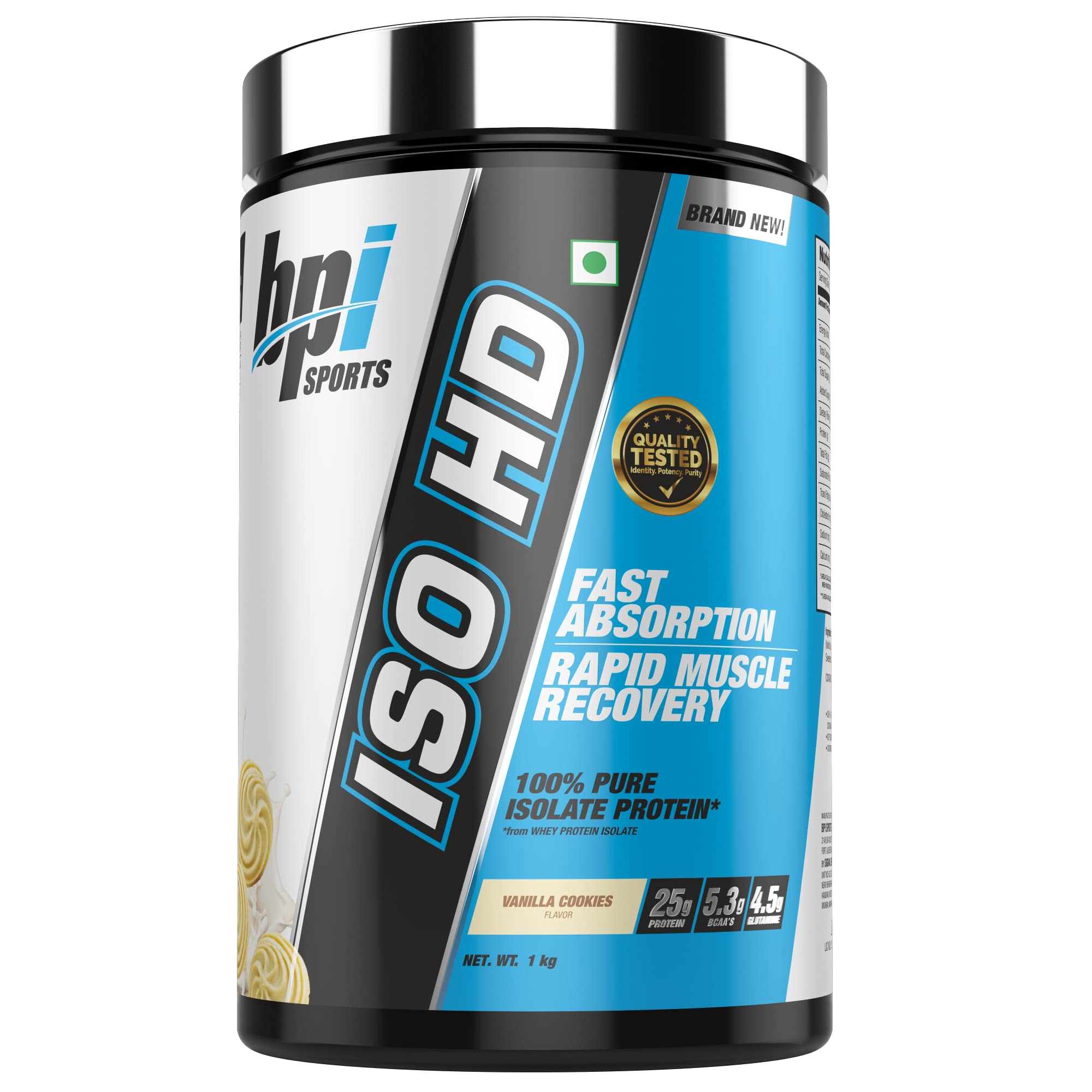 Buy BPI Sports Iso Hd Whey protein isolates Muscle Growth, Recovery