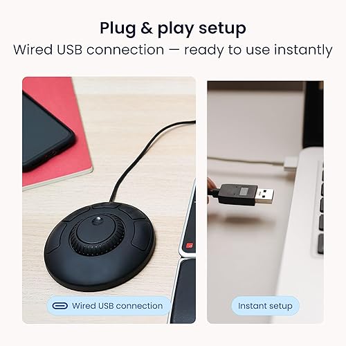 Miniatura 9 de Contour Design ShuttleXpress - Transbordador de edición con 5 botones programables - Equipo ergonómico de edición de video compatible con sistemas