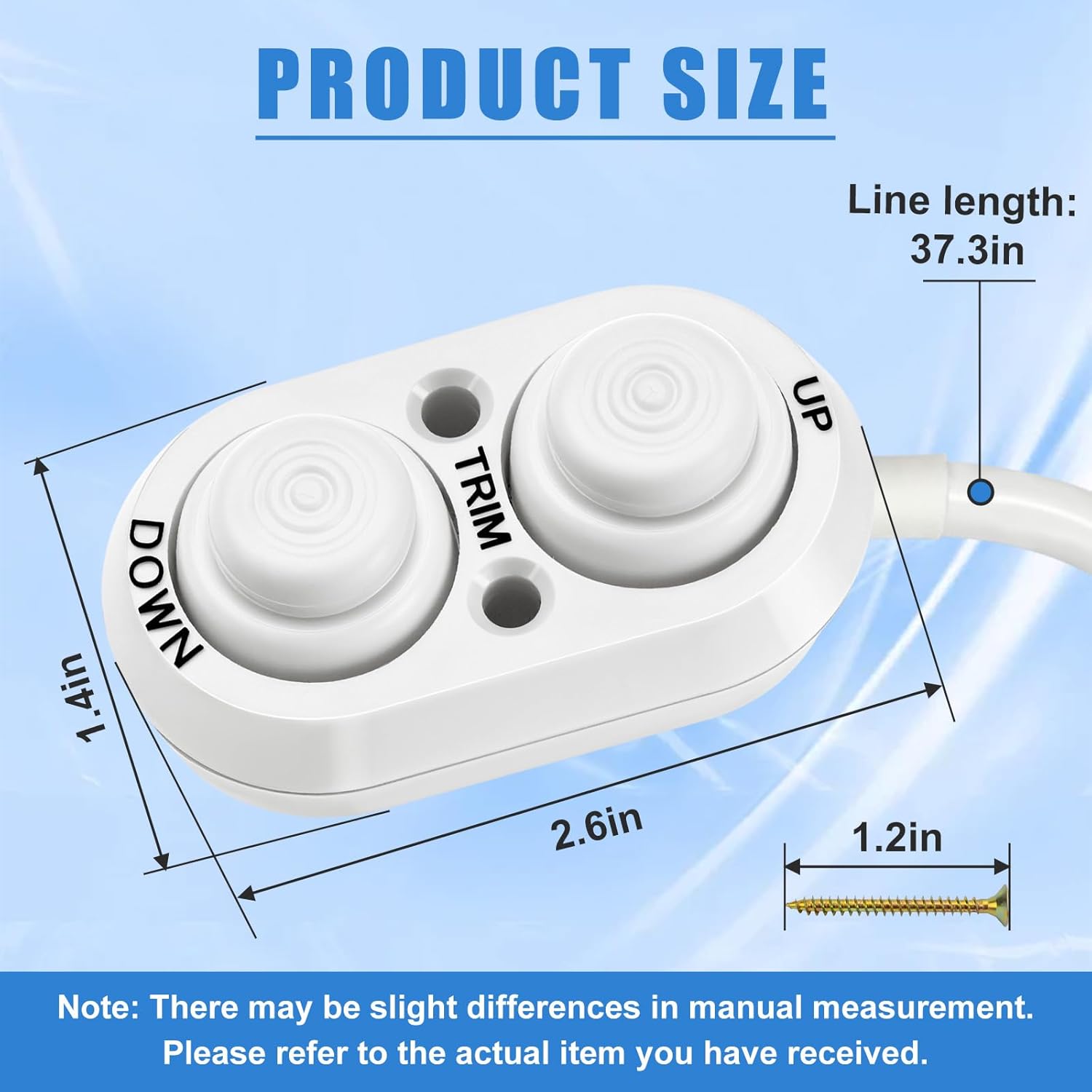 Boat Tilt Trim Switch, Jack Plate Switch Suitable for Fishing Boats Yachts Ships