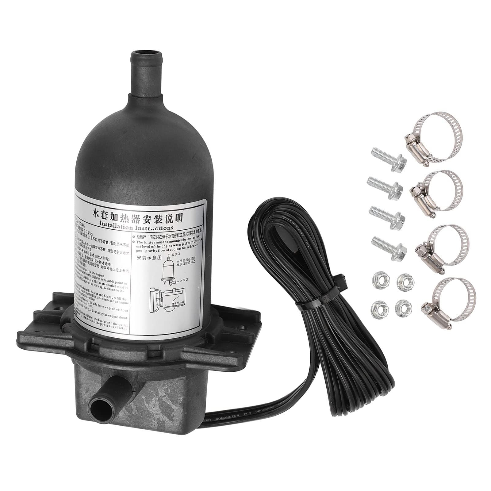 Wassermantelheizung, Motorkühlmittelheizung, 1000 W, Selbstzirkulierende Startheizung, Generator-Vorwärmheizung, Motorheizungen (240V)