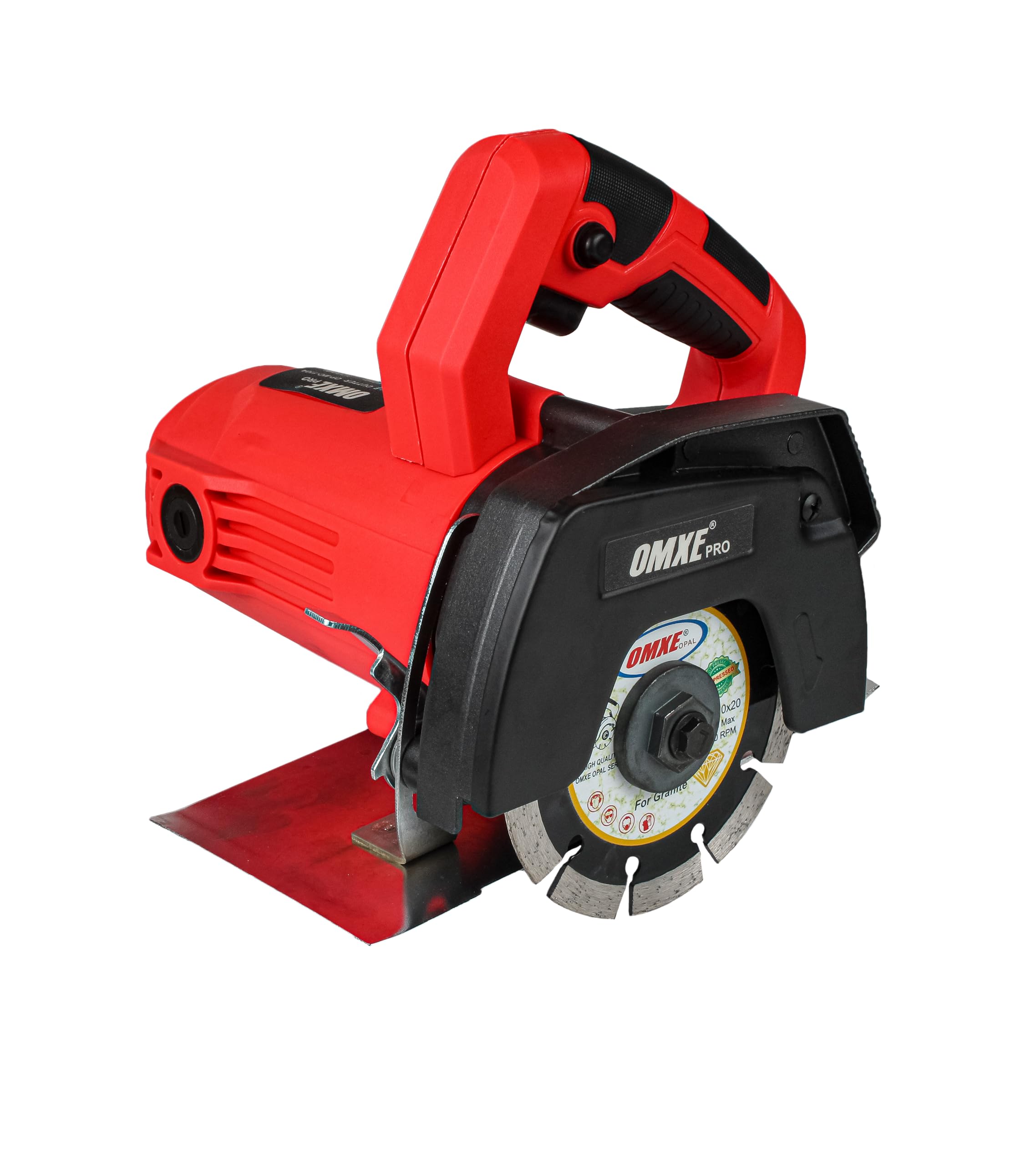 OMXE PRO 1700W Marble Cutter Machine: Corded Electric 4-Inch (110mm) Disc for Tiles, Stone, and Wood Cutting with 11000 RPM Capacity – Versatile Cutter Machine in Red & Black (B0CXXLR9BR) Amazon Price History, Amazon Price Tracker