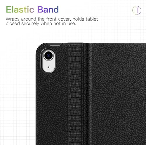 Miniatura 9 de Fintie - Funda para iPad Air 4 de 10.9 pulgadas 2020 con soporte para lápiz, multiángulo de visión Soporta lápiz de 2 generación de carga con