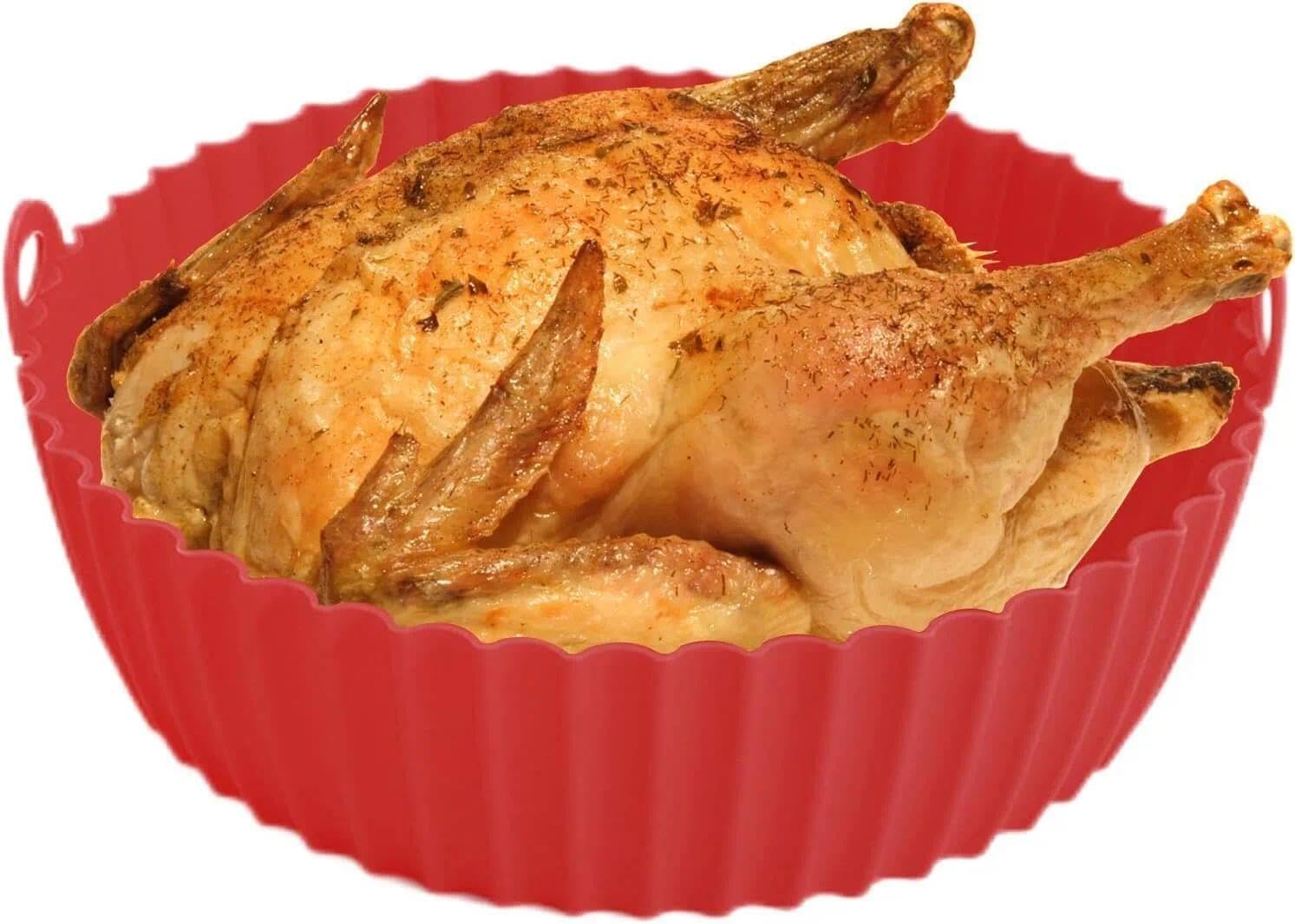 Air Fryer Liners - Heat- Non-Stick Pot Liner LReusable Basket Accessories for Fridge Air Fryer Companion
