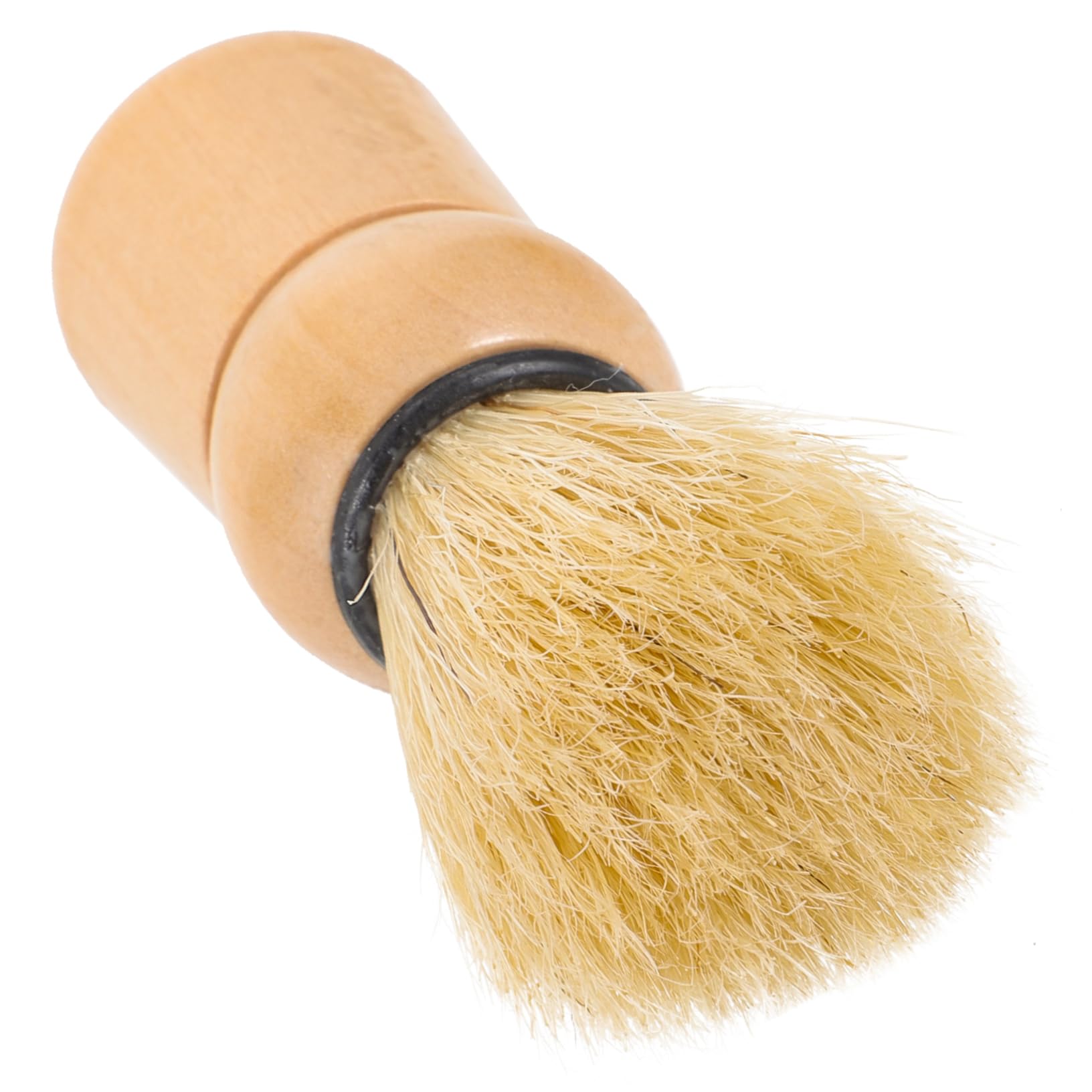 PartyKindom Men's Shaving Brush Beard and Wood Handle Gentle Shave Brush Perfect for Gentle Shavers Present