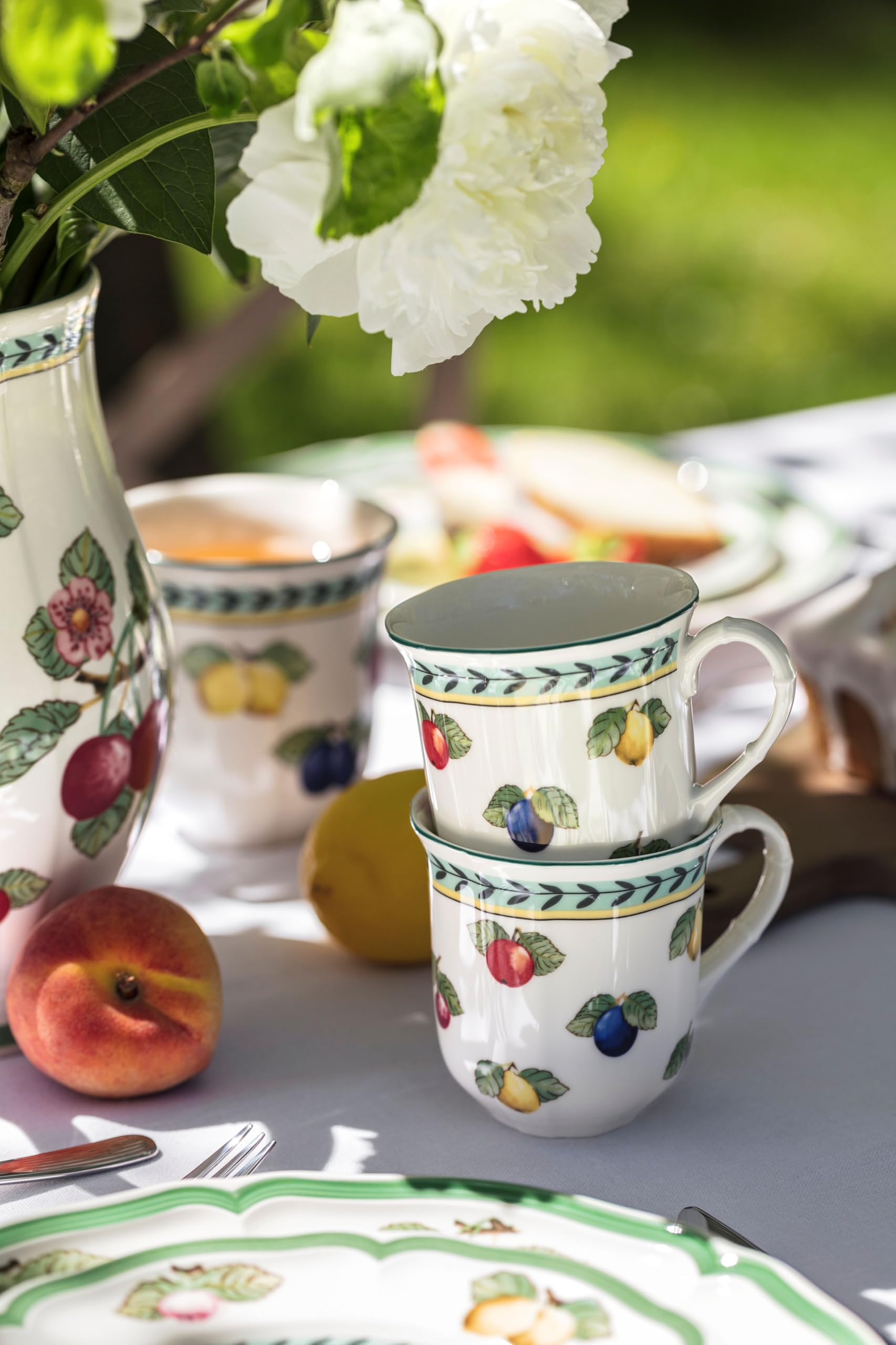 Villeroy & Boch French Garden Fleurence Kubek, Porcelana, Wielokolotrowy, 0,3l