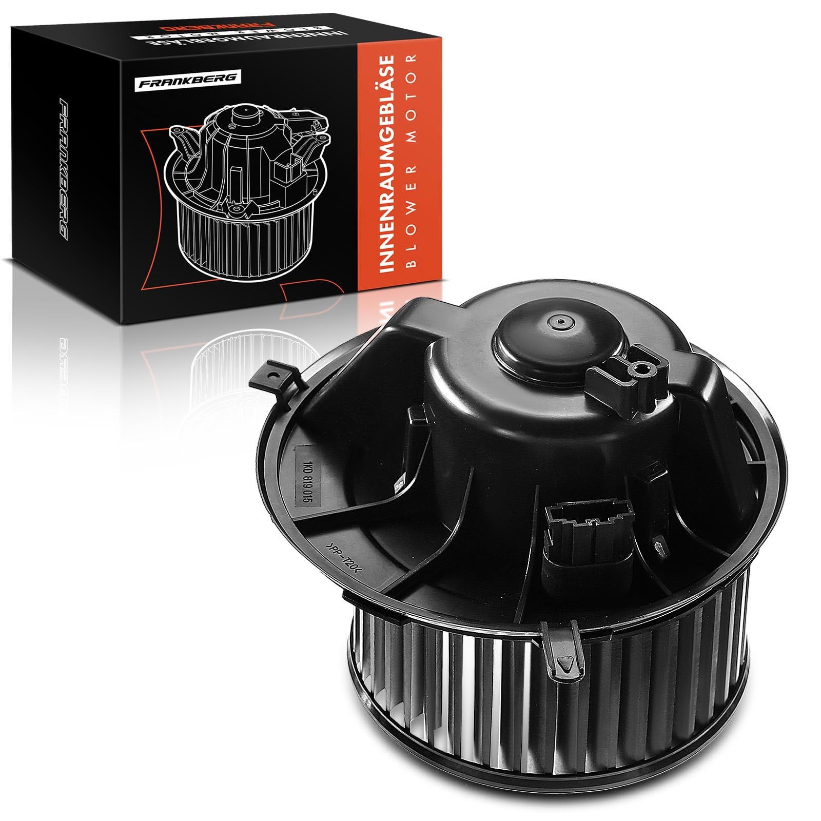Frankberg Motor del ventilador del calefactor Compatible con Golf VI 5K1 Golf V 1K1 Golf Plus 521 5M1 Golf VI Variante AJ5 Yeti 5L Replace# 1K1K1