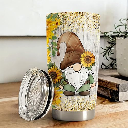 Vista 241 de SANDJEST Vaso de 20 onzas con diseño de águila con la bandera estadounidense, regalos para hombres y mujeres, vasos aislados de acero inoxidable