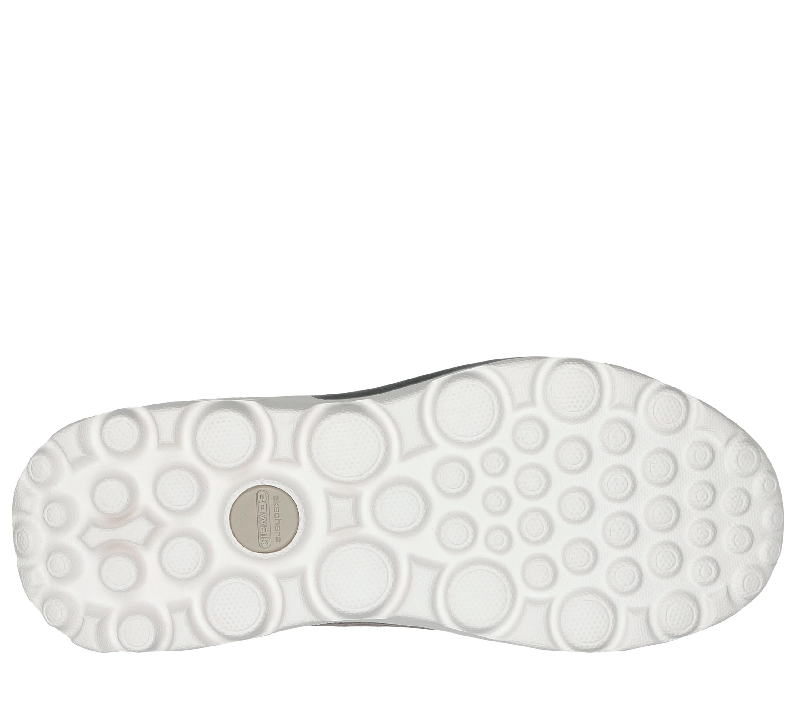 Skechers Womens GO Walk Travel - Fun Journey Taupe Coral Walking Shoes, 5 UK 1