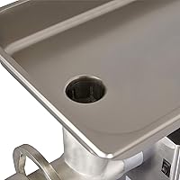 Vista 13 de PRO-CUT KG-12-FS moledora de carne, 12 charolas diferentes, 3/4 HP, 110V, 60Hz