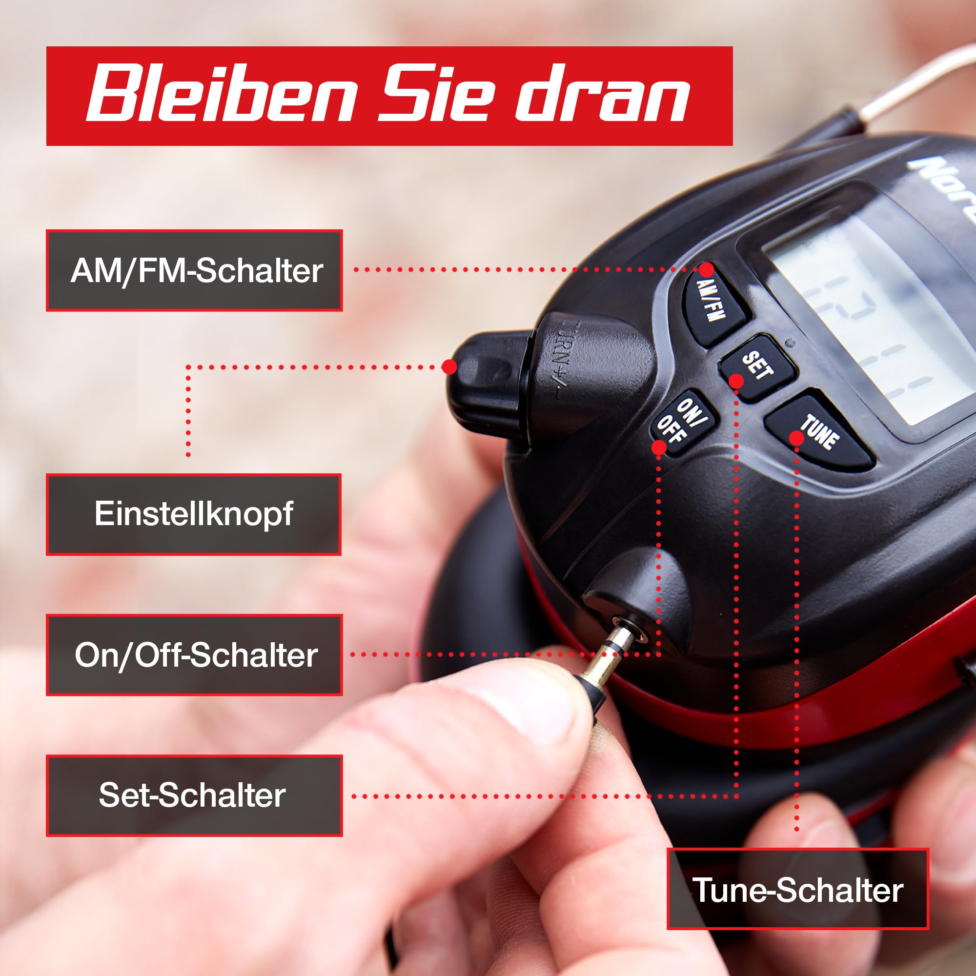 Gehörschutz Ohrenschützer mit AM FM Radio - Lärmschutz Kopfhörer für Garten, Arbeit, Motorrad, Baustellen - Kapselgehörschutz mit Lärmreduzierung NRR 25dB - Elektronischer Musik Hörschutz Ohrschützer