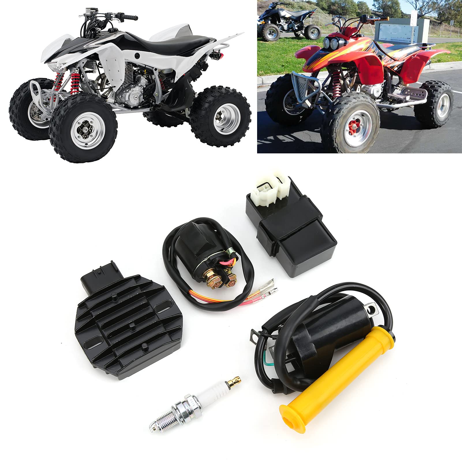 Kit de caja CDI con bobina de encendido 30500 HN1 003 Reemplazo para Sportrax 400 TRX400EX 2x4 Juego de caja de encendedor