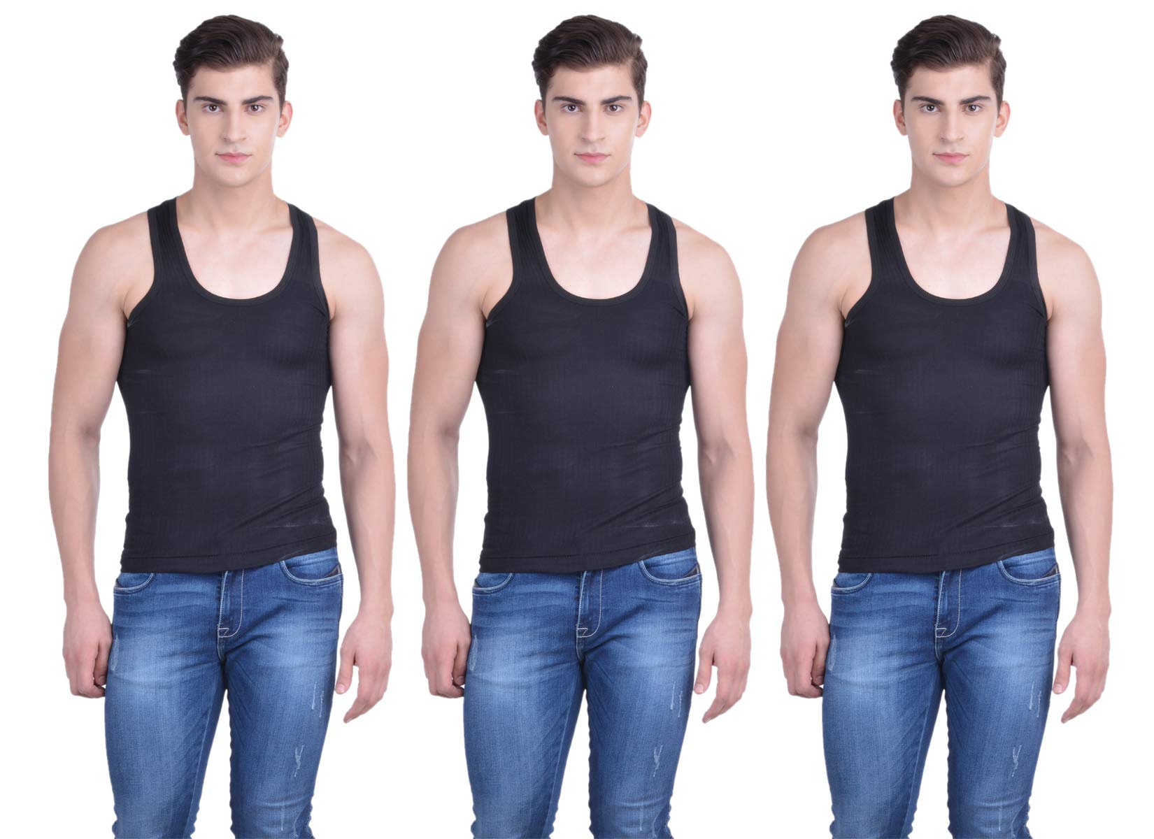 dollar bigboss Men's Solid Regular Fit Vest-picture-49
