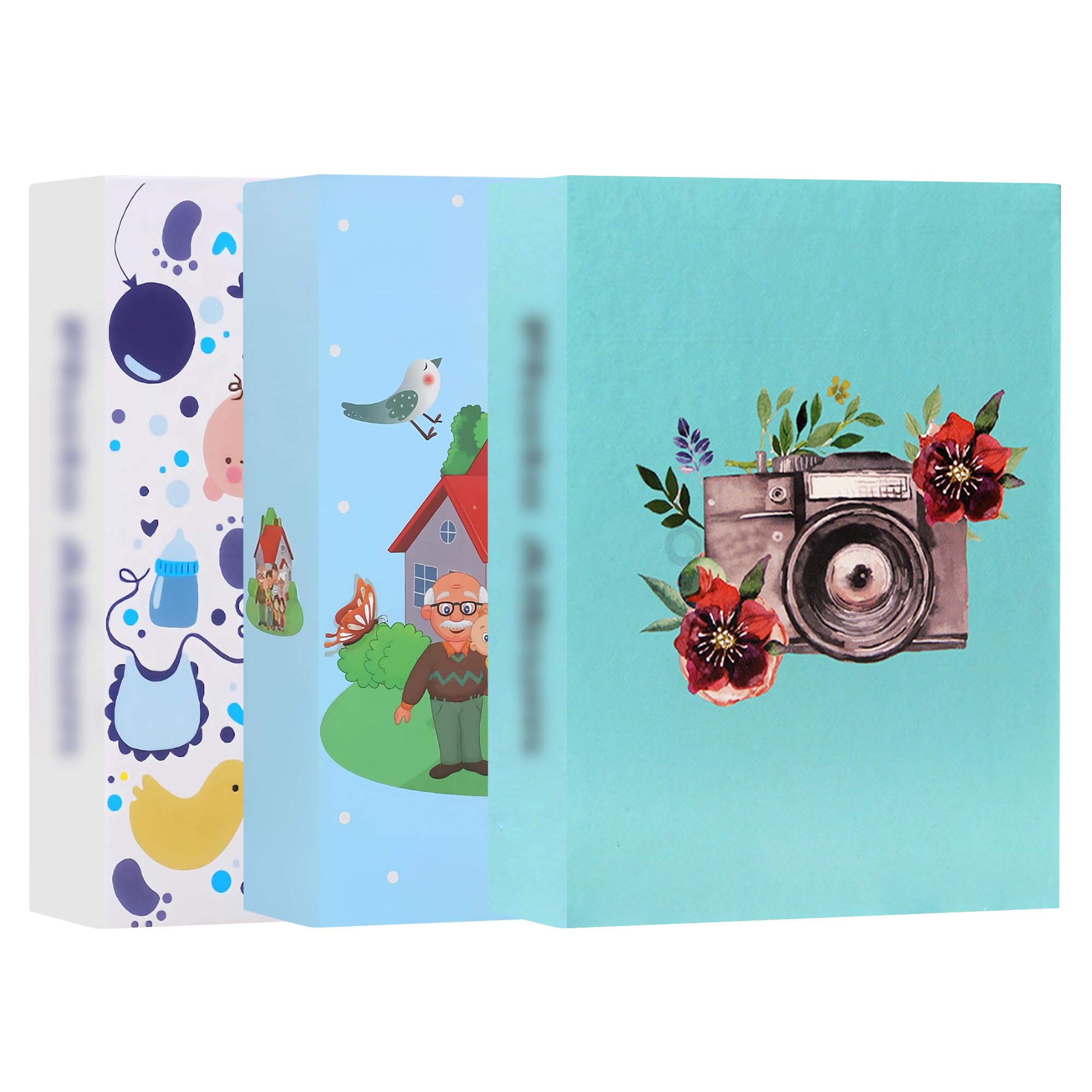Plliocse Photo Album 6x4 Holds 300 Pockets, Baby First Picture Album, With Family Photo Album Set, B-0960sz2