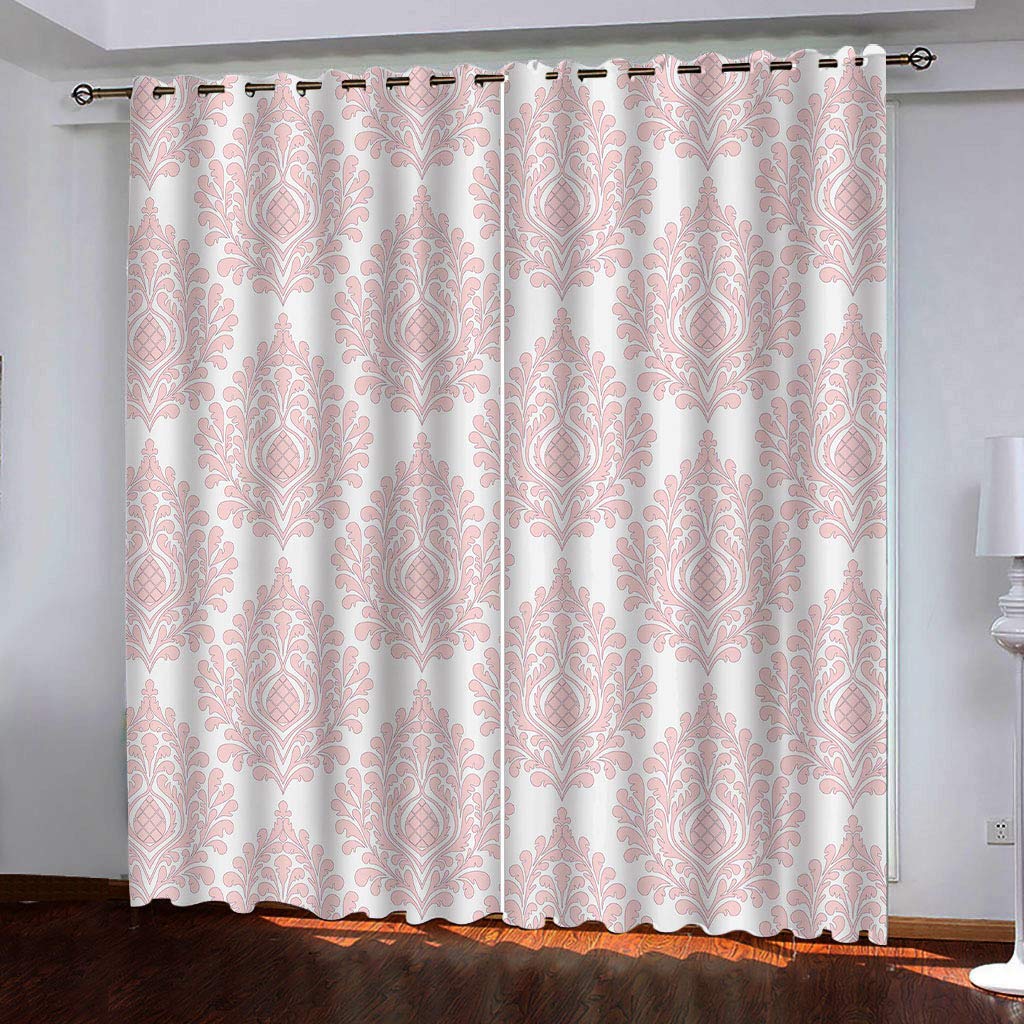 Rideaux Occultants Opaque à Oeillets 132x225 cm Isoler la Fenêtre de Chambre