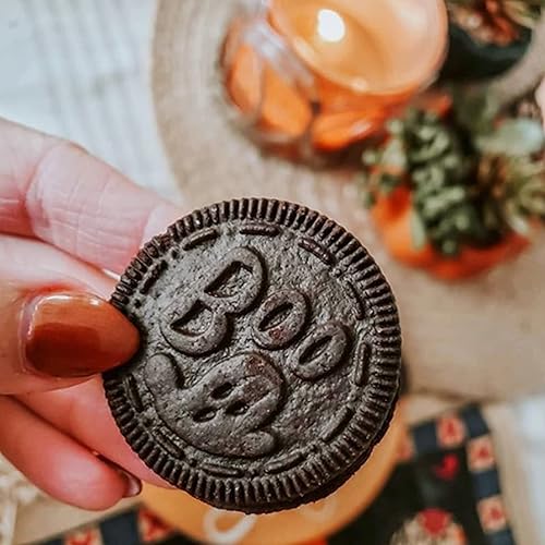 Miniatura 65 de OREO Galletas de sándwich de chocolate con crema sabor a chips de Java tamaño familiar, 17 onzas