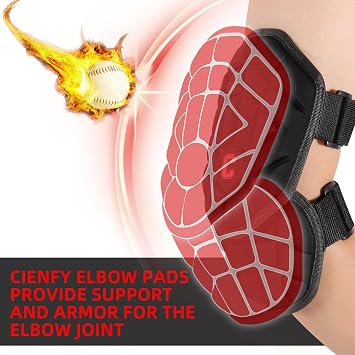 Cienfy Batter's Baseball Elbow Guard for Youth and Adult - Elbow Pads - Forearm Guard