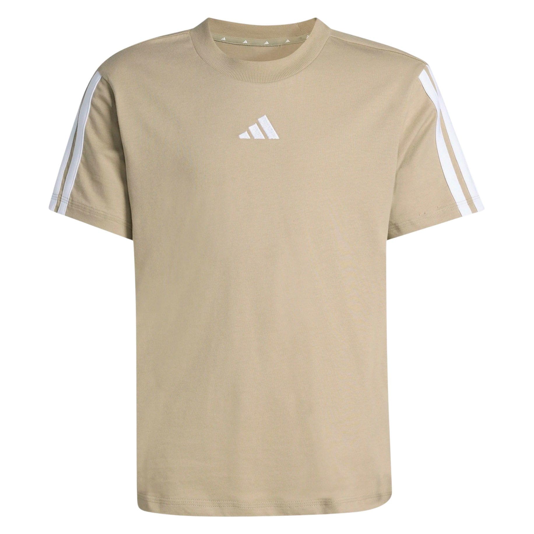 adidas Sportswear Junior Unisex Essentials T-Shirt, Woca/White, Size 9-10 Years