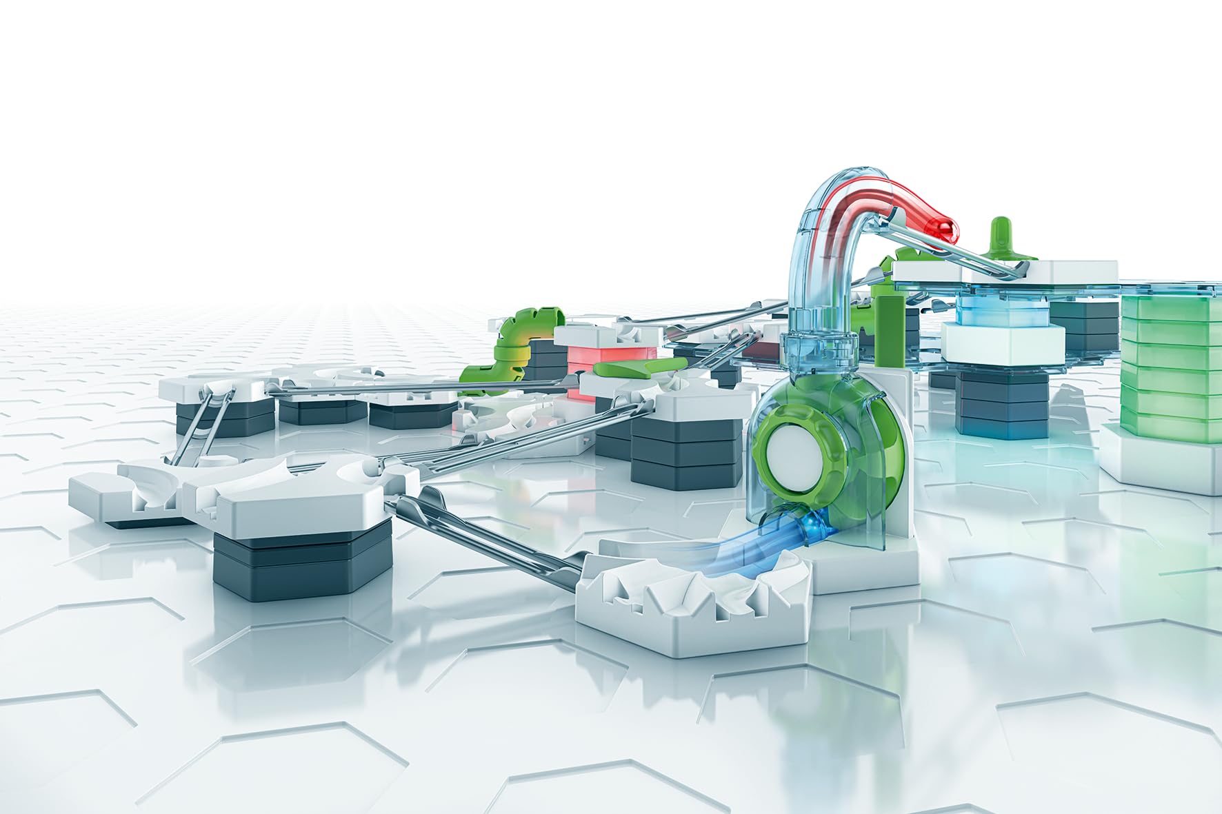 Ravensburger GraviTrax Action-Set Energy 27482 - GraviTrax Starterset für Deine Kugelbahn - Murmelbahn und Konstruktionsspielzeug ab 8 Jahren, GraviTrax Zubehör alleine bespielbar