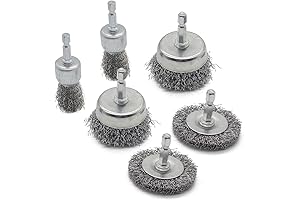 Ultimate Rust-Busting Wire Brush Wheel Set for Drills