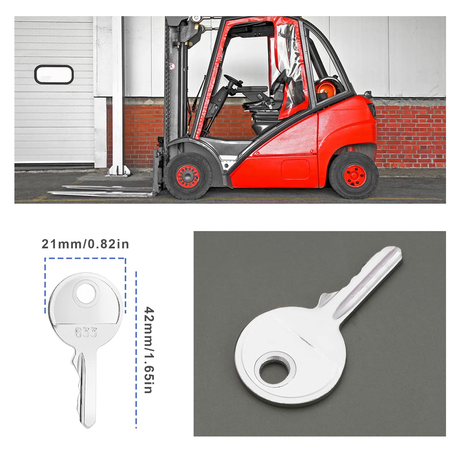 Chiave Interruttore Di Accensione Per Carrello Elevatore In Acciaio Inossidabile 7915492618 Chiave Di Accensione Per Linde L14 16 14AP 16AP 372 L14 16 14AP 16AP 1168 T20AP T20SP