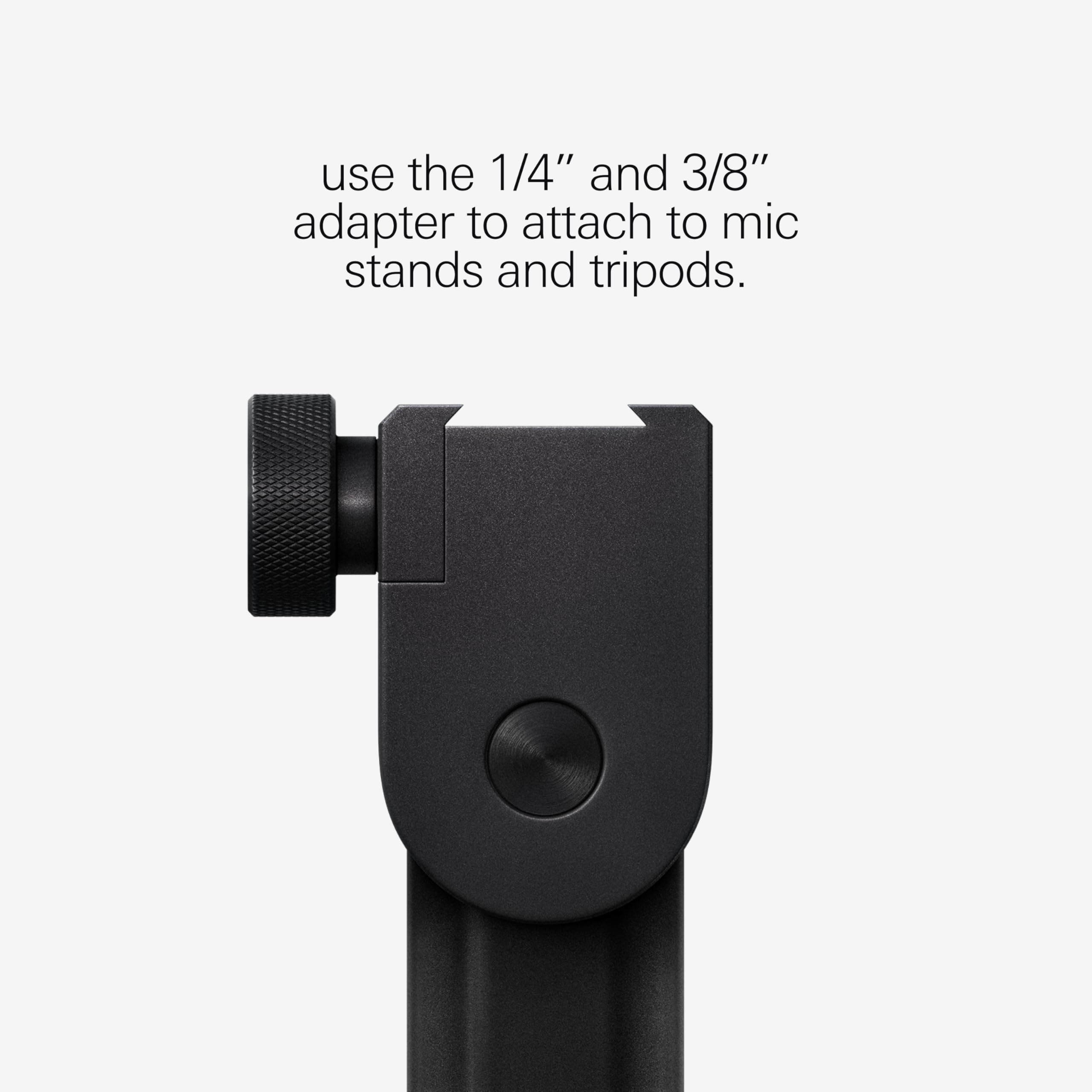 Teenage Engineering CM-15 Tragbares Studio-Kondensatormikrofon mit USB-C Audio und Laden, 3,5 mm Mini Jack Line Out, 48 V Phantom Mini XLR, 10 Stunden wiederaufladbarer Akku und Verstärkungsschalter