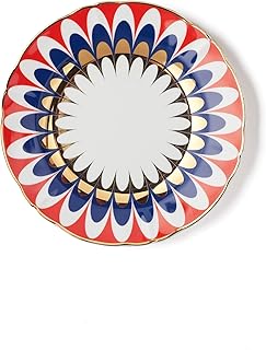 Bitossi Home Plato de postre Flora Porcelana Ø20,5 cm Línea Abracadabra